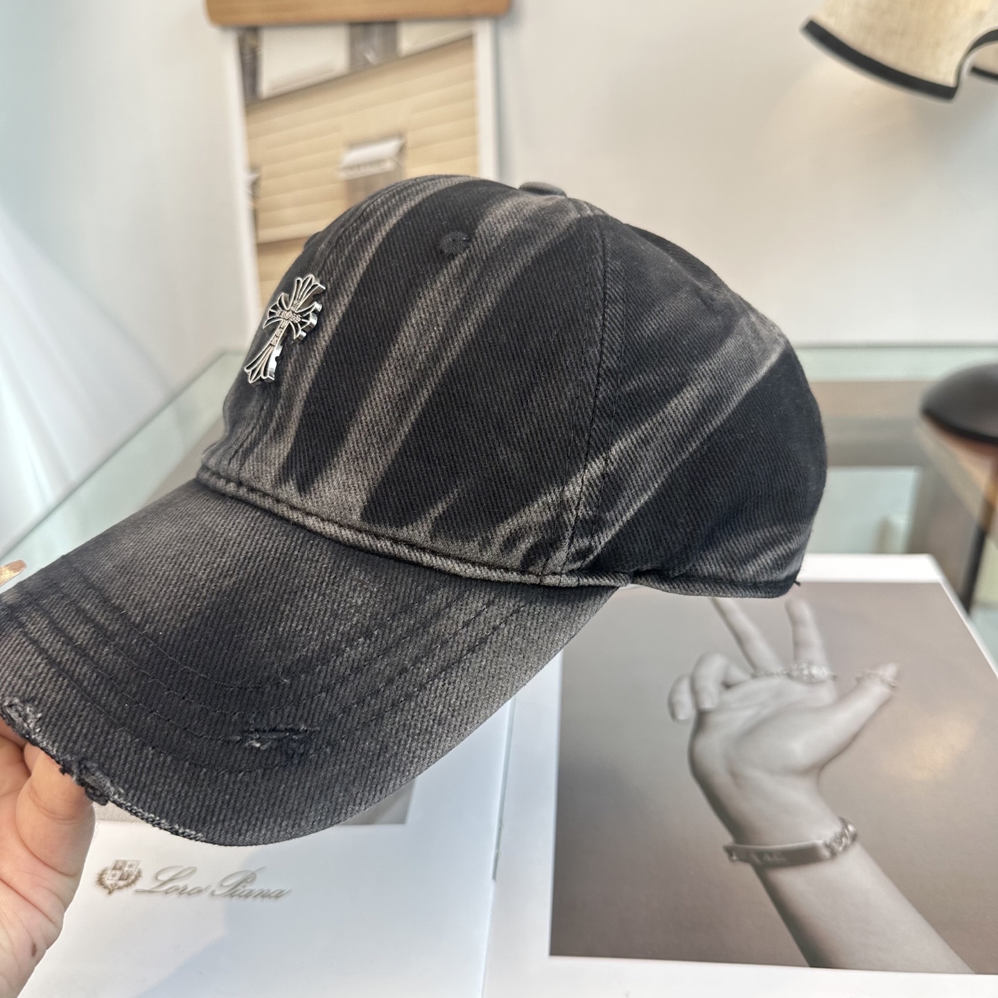 Chrome hearts 克罗心 新款十字架 高品质棒球帽，高端定制版！网红时尚博主同款！墙裂推荐！质
