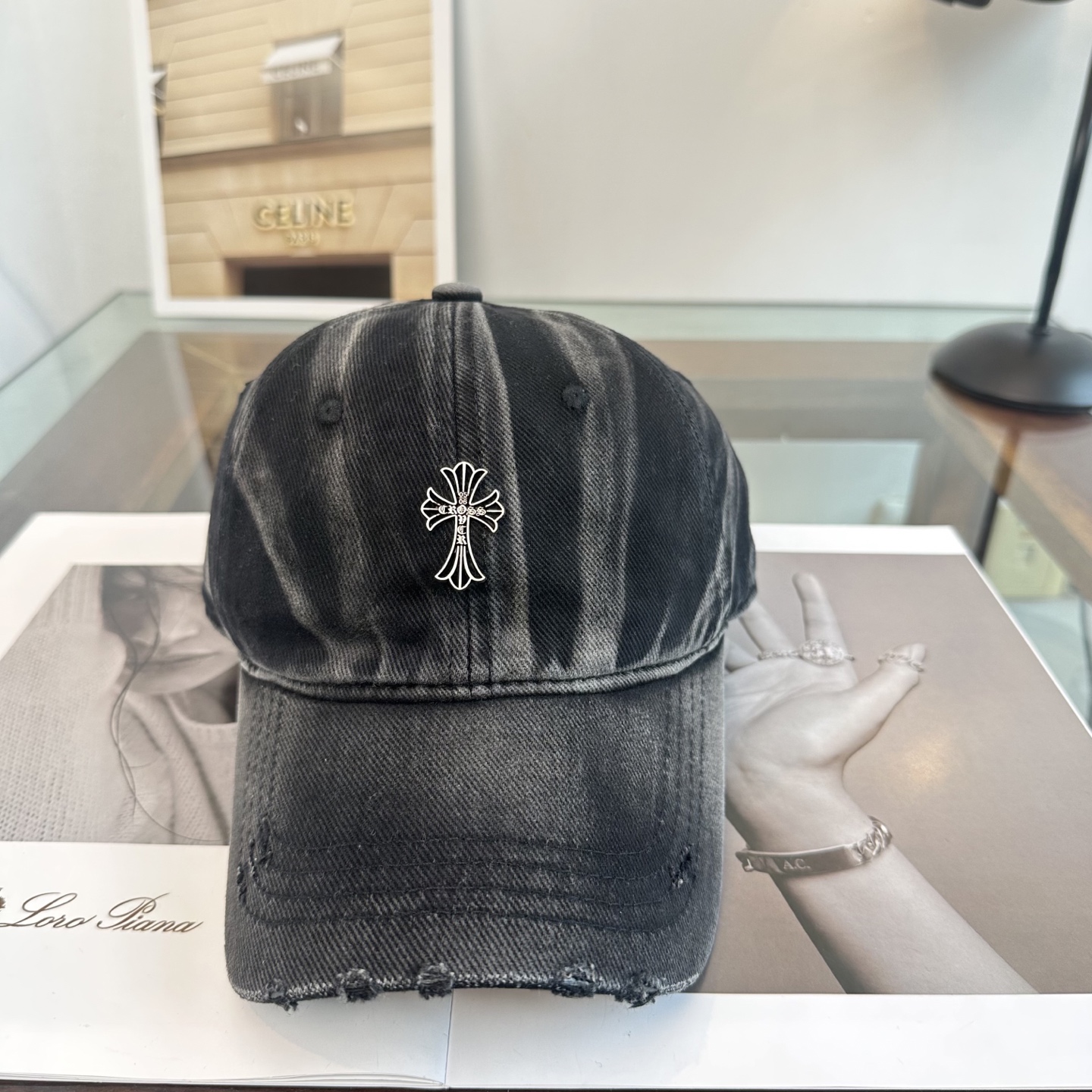 Chrome hearts 克罗心 新款十字架 高品质棒球帽，高端定制版！网红时尚博主同款！墙裂推荐！质