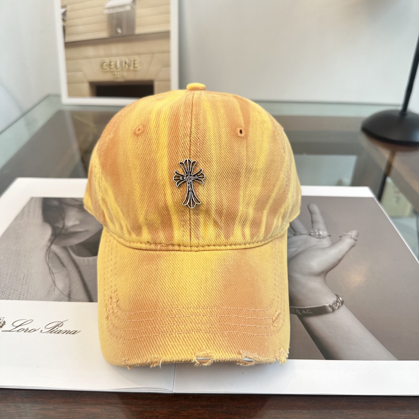 Chrome hearts 克罗心 新款十字架 高品质棒球帽，高端定制版！网红时尚博主同款！墙裂推荐！质