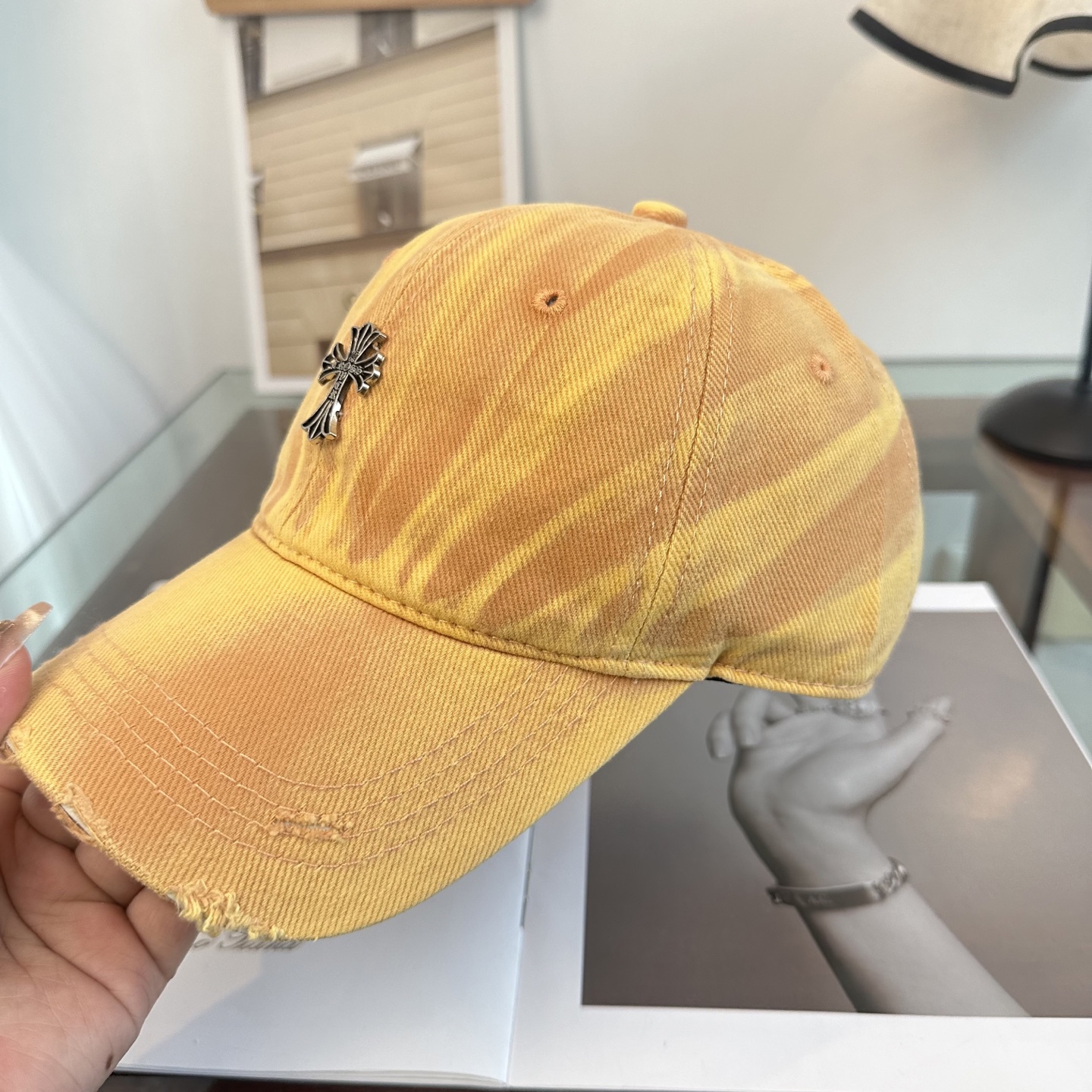 Chrome hearts 克罗心 新款十字架 高品质棒球帽，高端定制版！网红时尚博主同款！墙裂推荐！质