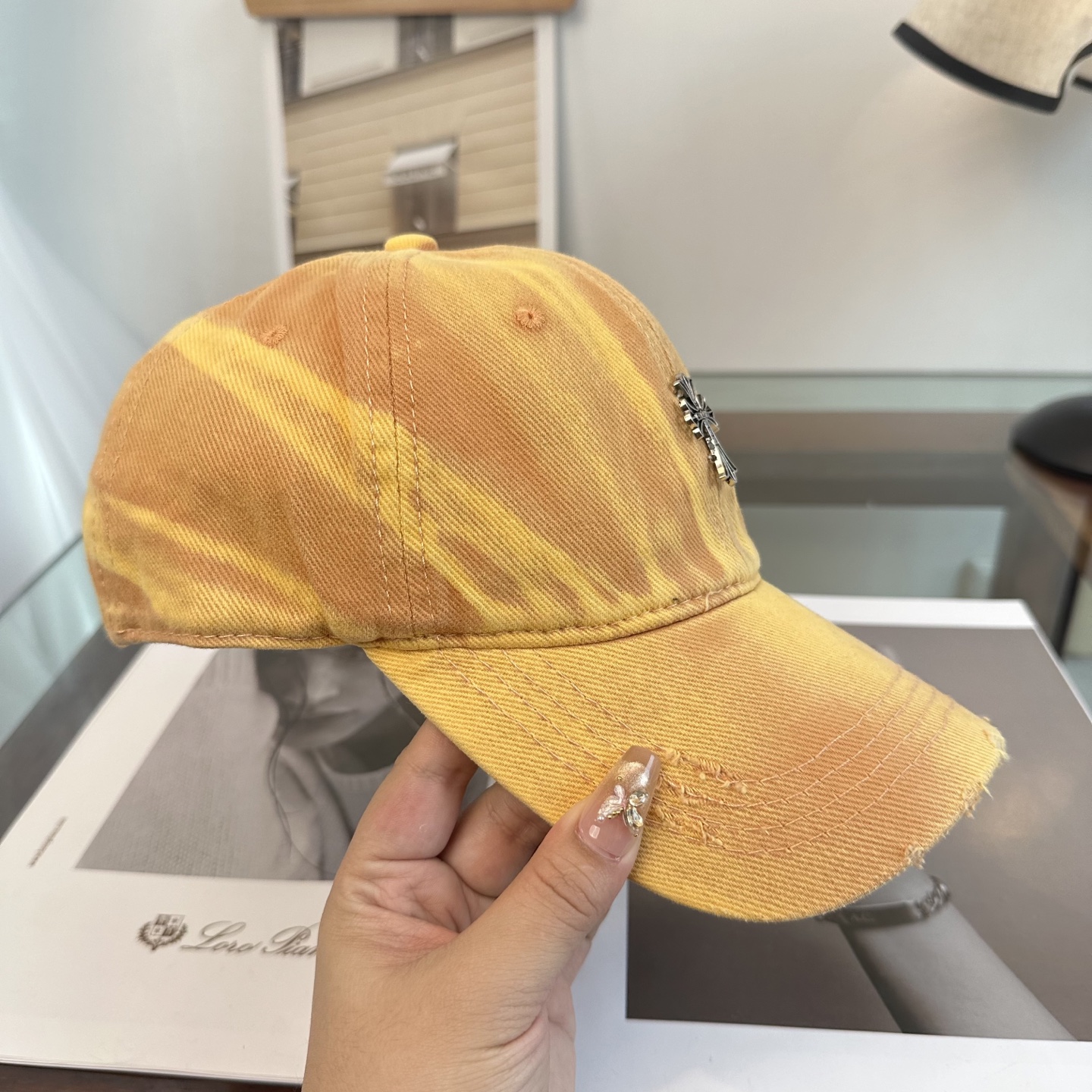 Chrome hearts 克罗心 新款十字架 高品质棒球帽，高端定制版！网红时尚博主同款！墙裂推荐！质