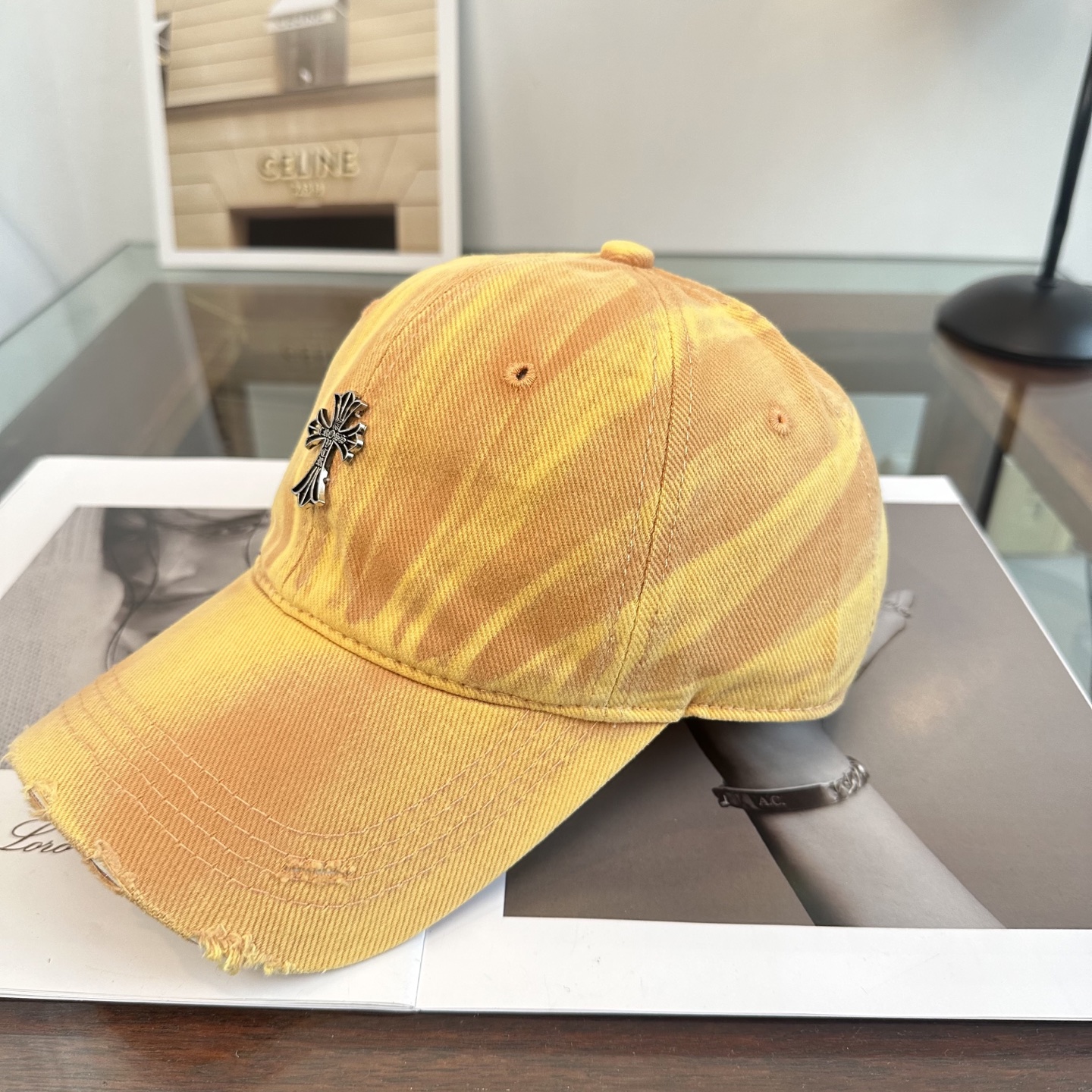 Chrome hearts 克罗心 新款十字架 高品质棒球帽，高端定制版！网红时尚博主同款！墙裂推荐！质