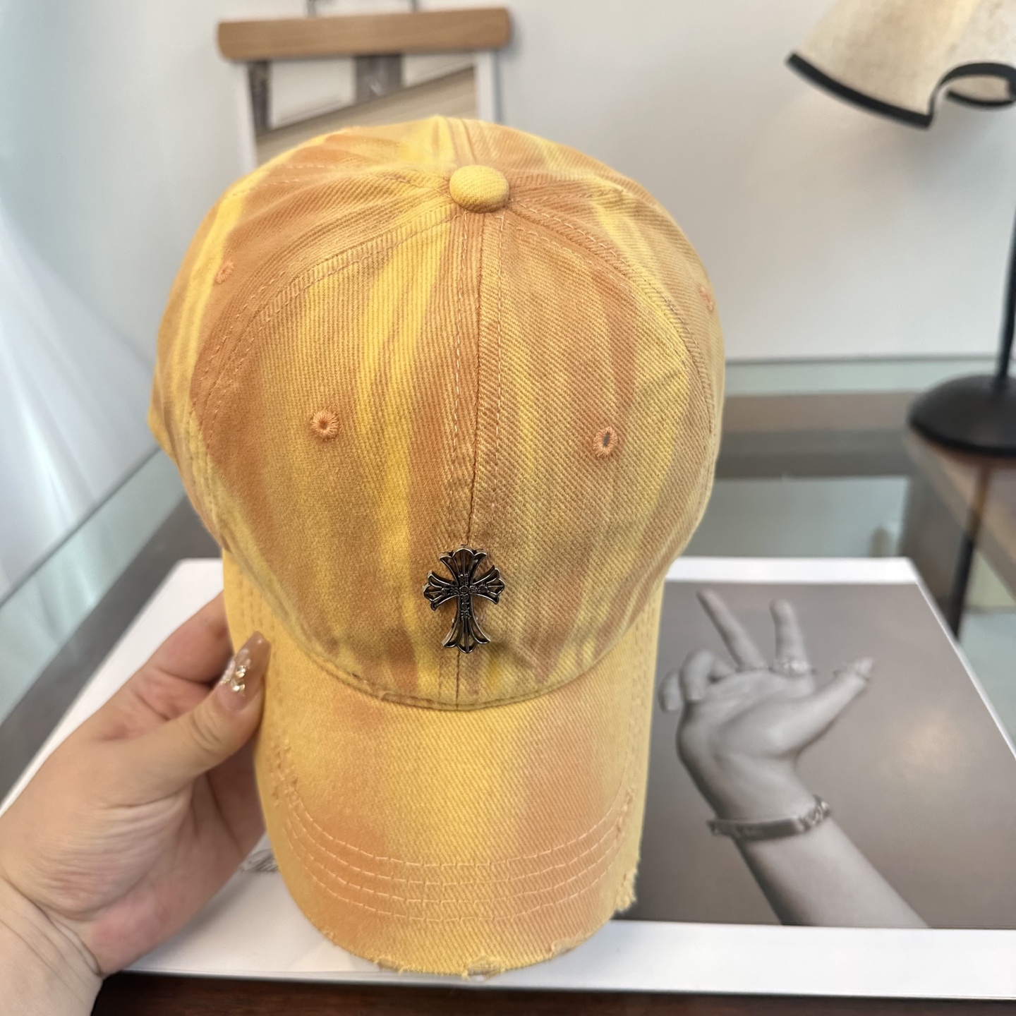 Chrome hearts 克罗心 新款十字架 高品质棒球帽，高端定制版！网红时尚博主同款！墙裂推荐！质