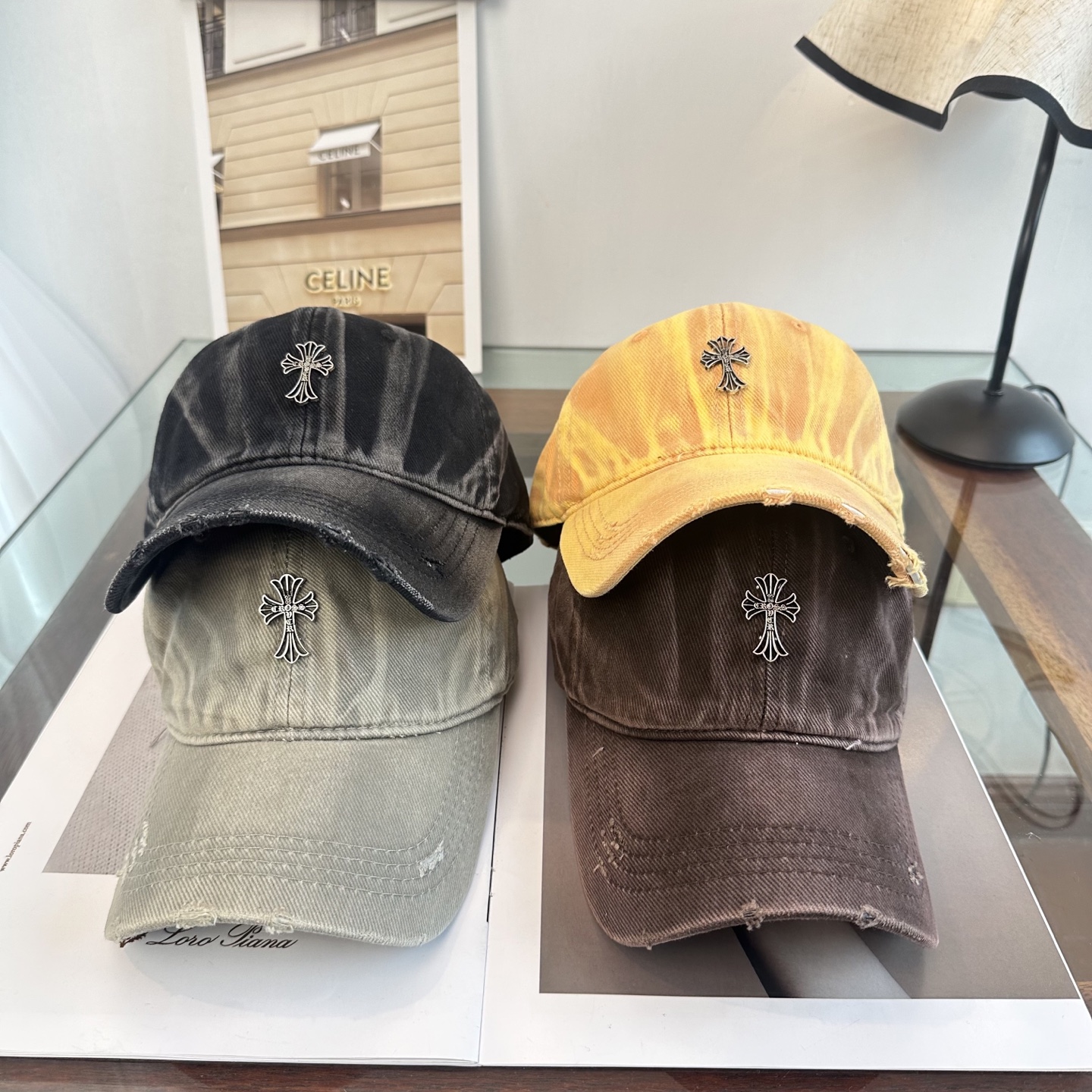 Chrome hearts 克罗心 新款十字架 高品质棒球帽，高端定制版！网红时尚博主同款！墙裂推荐！质