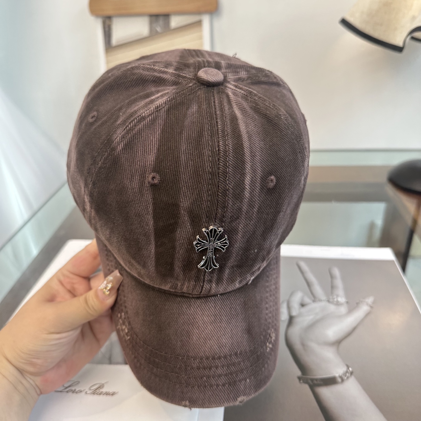 Chrome hearts 克罗心 新款十字架 高品质棒球帽，高端定制版！网红时尚博主同款！墙裂推荐！质