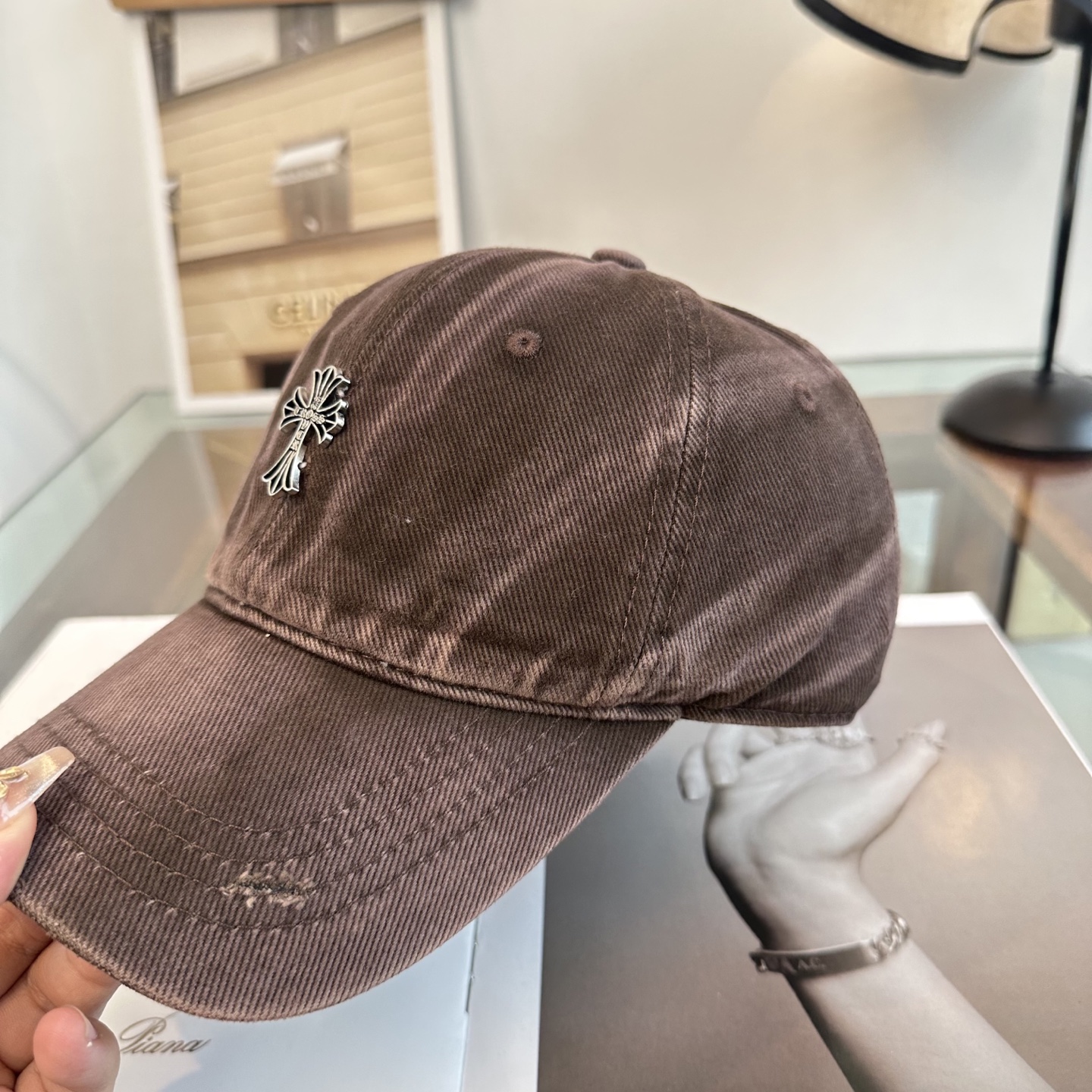 Chrome hearts 克罗心 新款十字架 高品质棒球帽，高端定制版！网红时尚博主同款！墙裂推荐！质