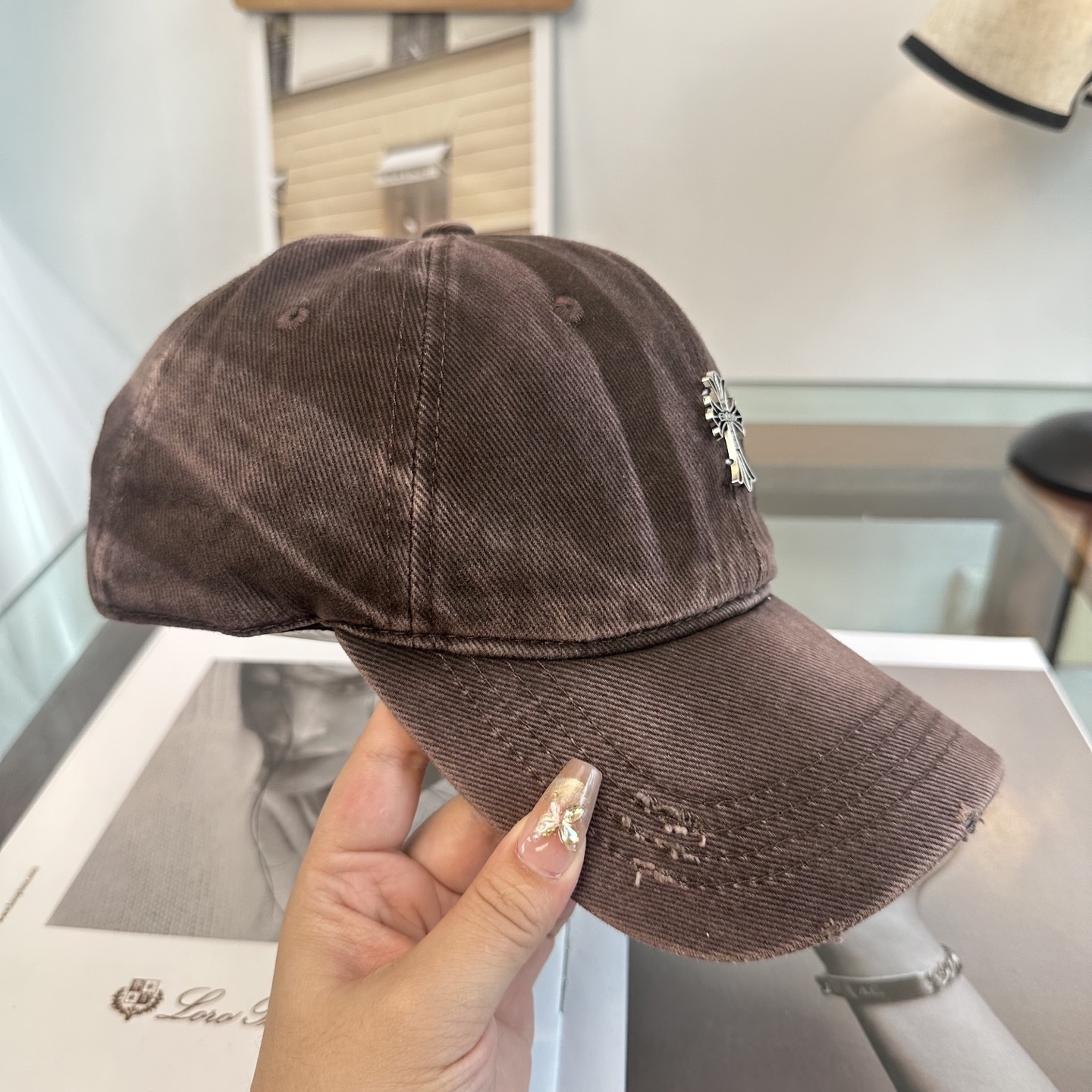 Chrome hearts 克罗心 新款十字架 高品质棒球帽，高端定制版！网红时尚博主同款！墙裂推荐！质