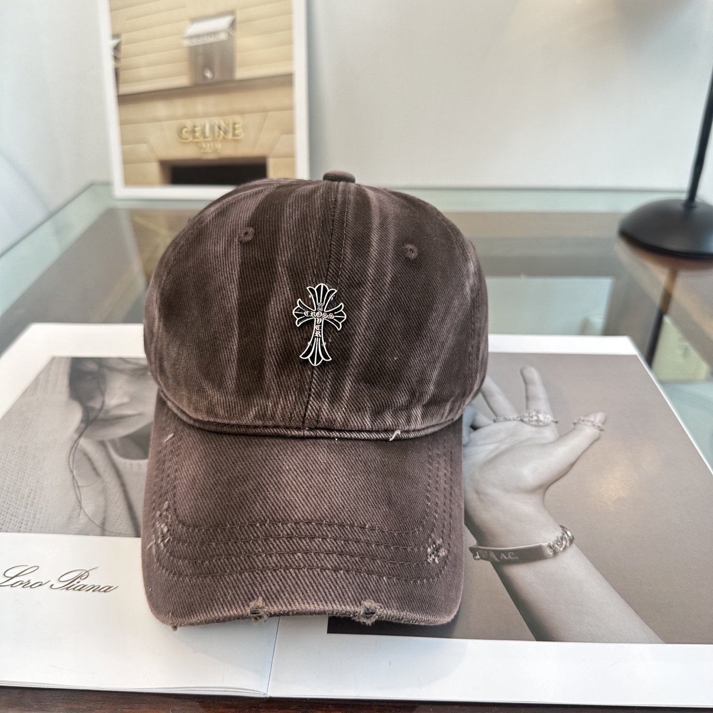 Chrome hearts 克罗心 新款十字架 高品质棒球帽，高端定制版！网红时尚博主同款！墙裂推荐！质