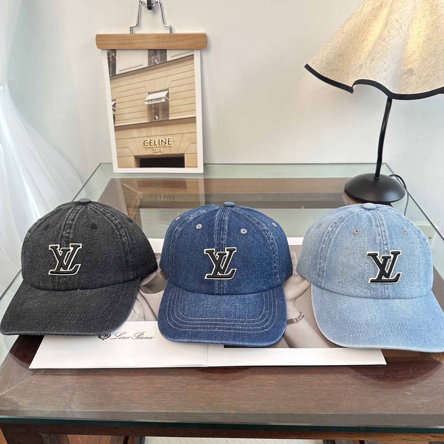 🧢路易威登棒球帽 LouisVuitton😍新款LV棒球帽，重工打造♥️高端大气，百搭款🤗男女通用！