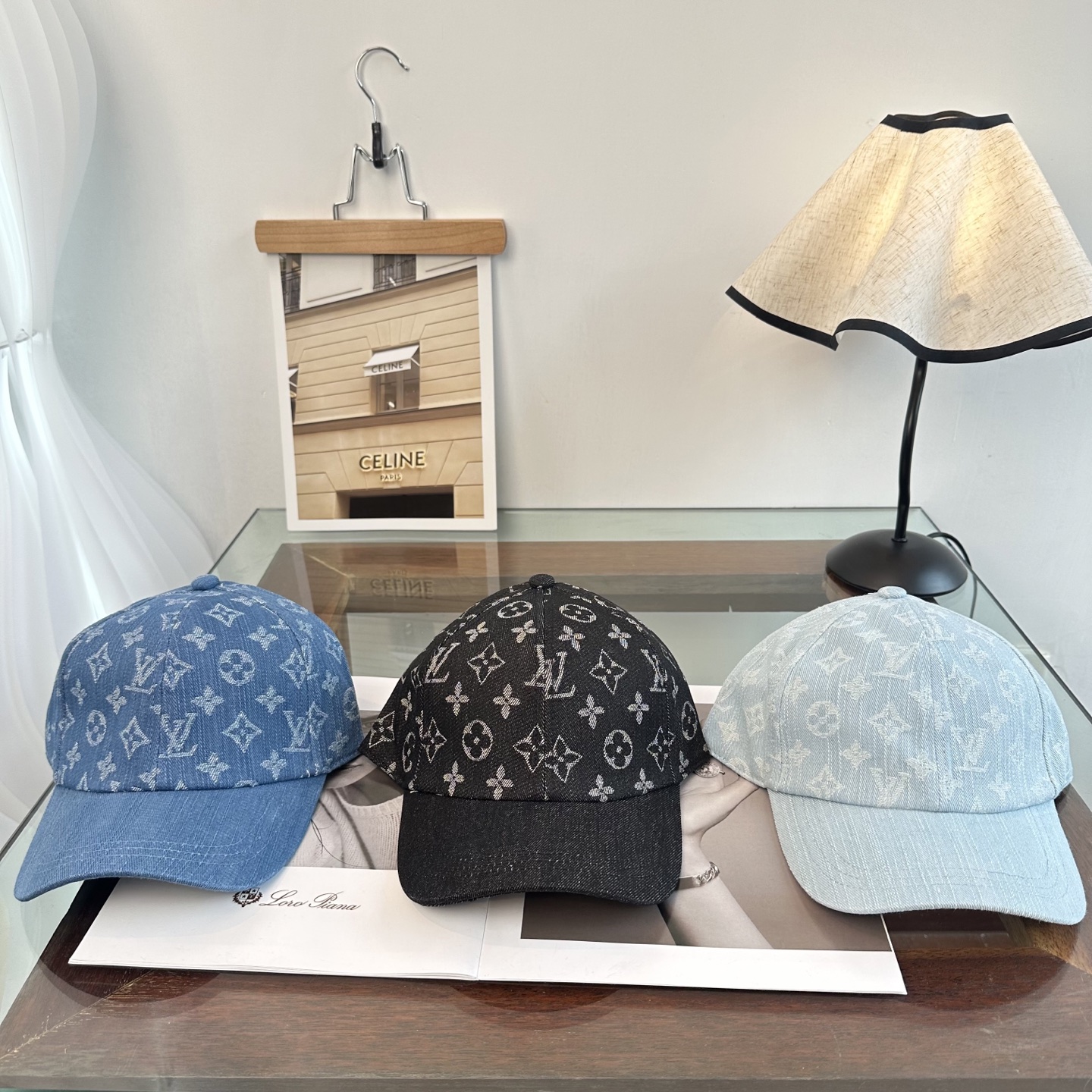 🧢路易威登棒球帽 LouisVuitton😍新款LV棒球帽，重工打造♥️高端大气，百搭款🤗男女通用！