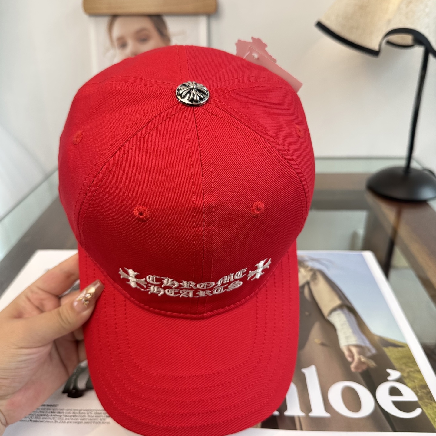 Chrome hearts 克罗心 新款十字架 高品质棒球帽，高端定制版！网红时尚博主同款！墙裂推荐！质