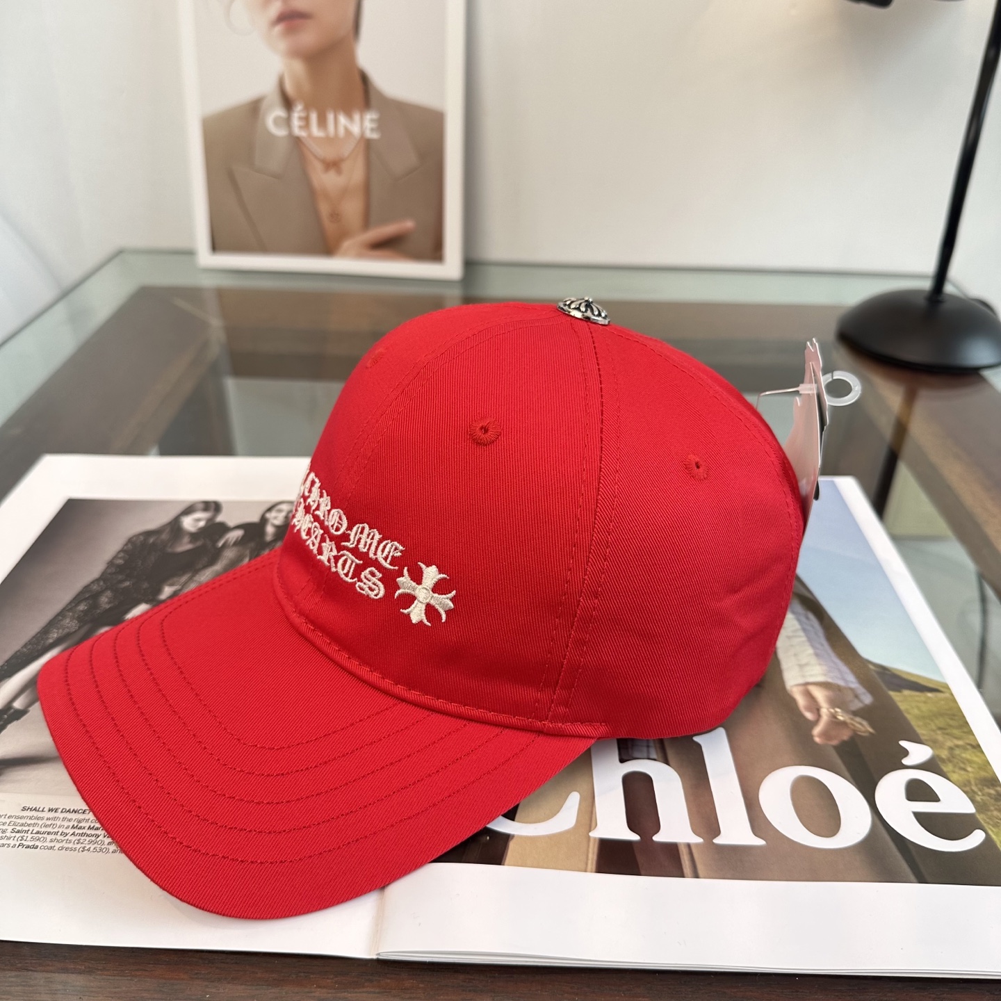 Chrome hearts 克罗心 新款十字架 高品质棒球帽，高端定制版！网红时尚博主同款！墙裂推荐！质