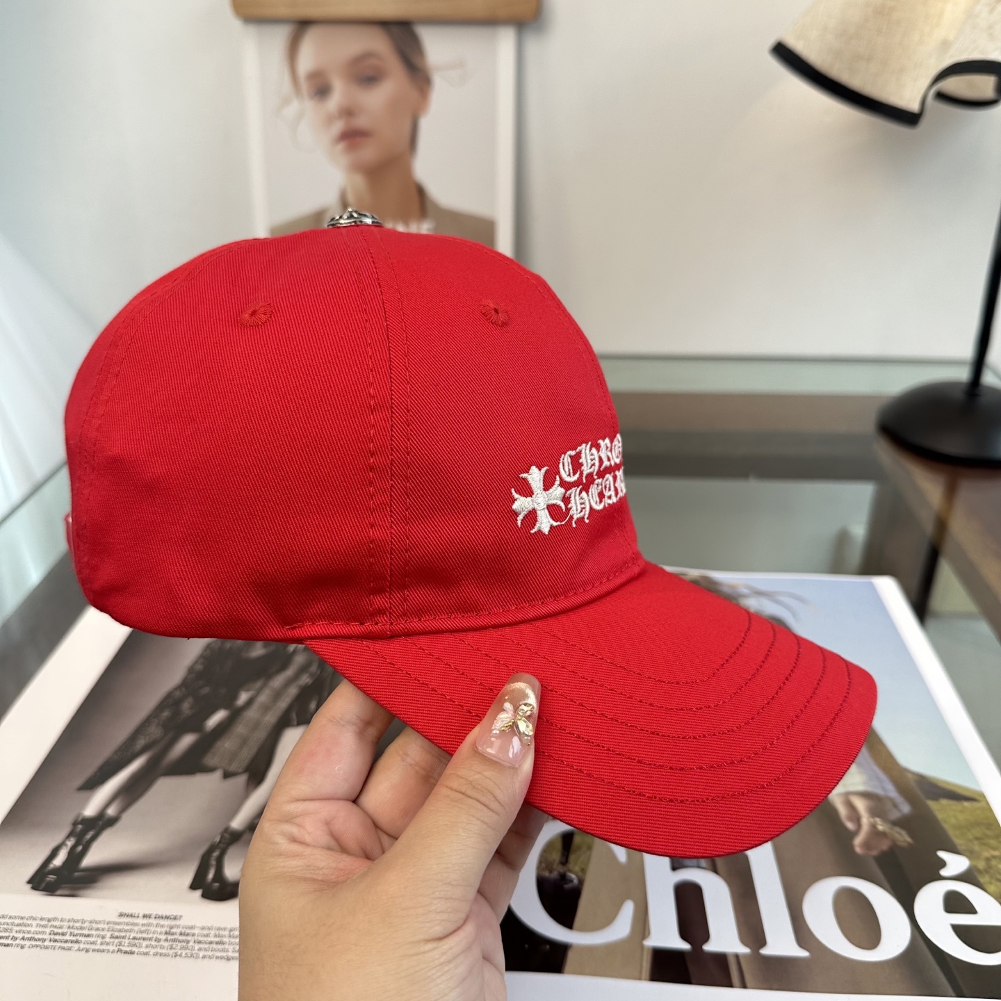 Chrome hearts 克罗心 新款十字架 高品质棒球帽，高端定制版！网红时尚博主同款！墙裂推荐！质