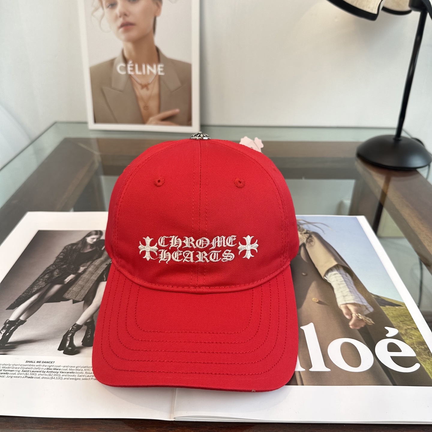 Chrome hearts 克罗心 新款十字架 高品质棒球帽，高端定制版！网红时尚博主同款！墙裂推荐！质