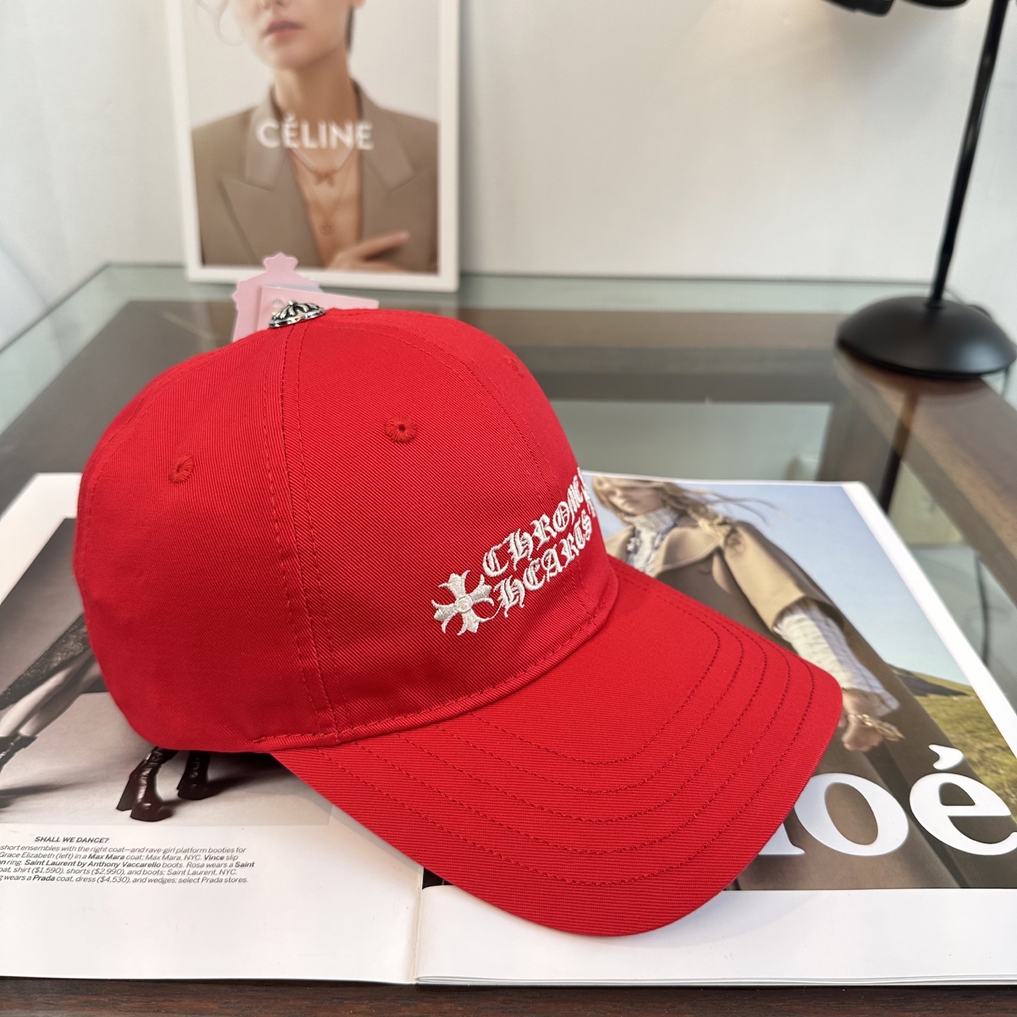 Chrome hearts 克罗心 新款十字架 高品质棒球帽，高端定制版！网红时尚博主同款！墙裂推荐！质