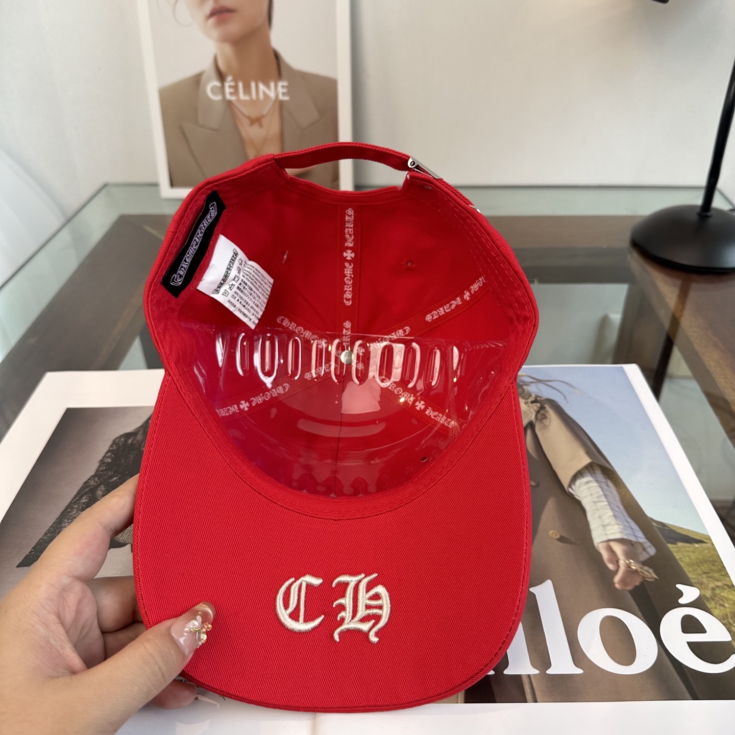 Chrome hearts 克罗心 新款十字架 高品质棒球帽，高端定制版！网红时尚博主同款！墙裂推荐！质