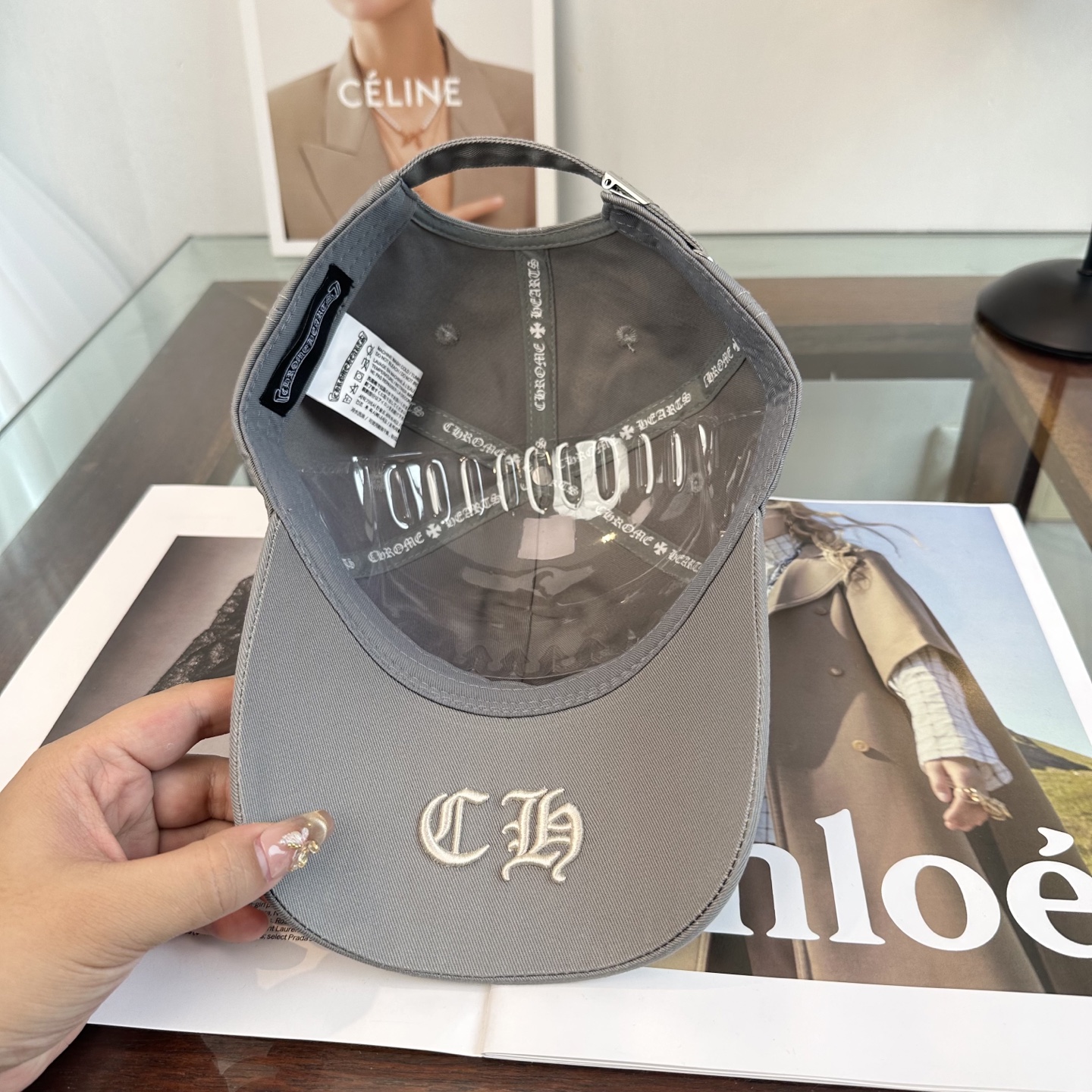 Chrome hearts 克罗心 新款十字架 高品质棒球帽，高端定制版！网红时尚博主同款！墙裂推荐！质