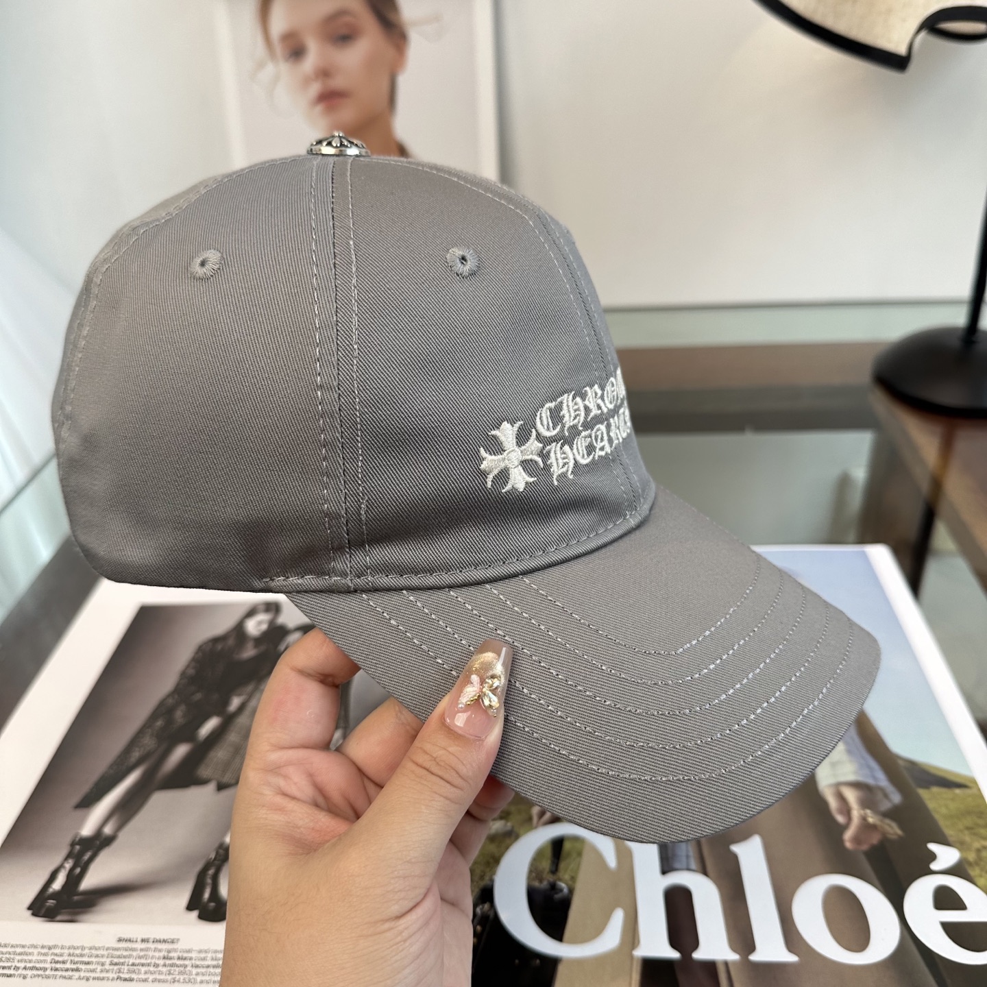 Chrome hearts 克罗心 新款十字架 高品质棒球帽，高端定制版！网红时尚博主同款！墙裂推荐！质