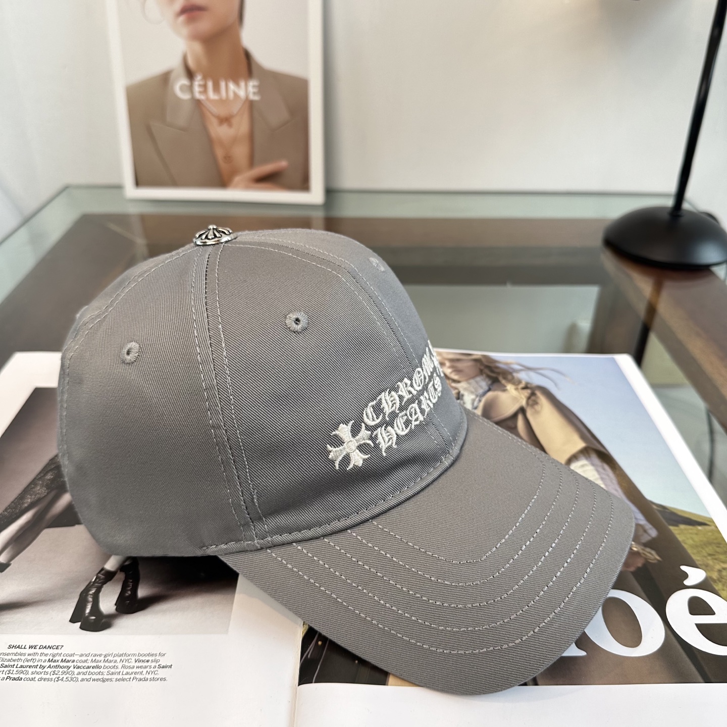 Chrome hearts 克罗心 新款十字架 高品质棒球帽，高端定制版！网红时尚博主同款！墙裂推荐！质