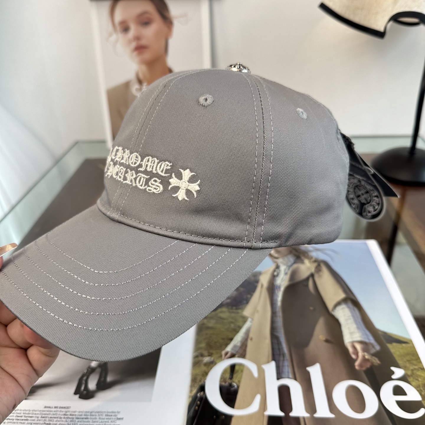Chrome hearts 克罗心 新款十字架 高品质棒球帽，高端定制版！网红时尚博主同款！墙裂推荐！质