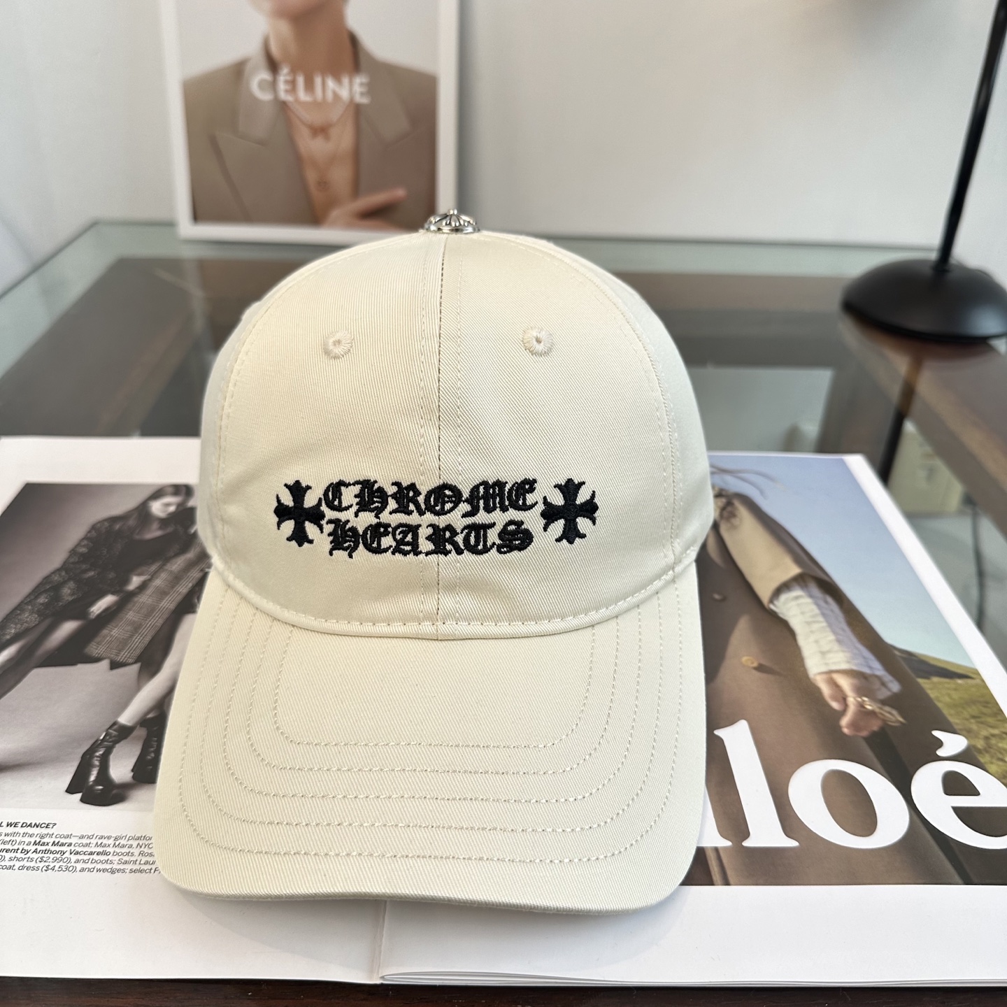 Chrome hearts 克罗心 新款十字架 高品质棒球帽，高端定制版！网红时尚博主同款！墙裂推荐！质