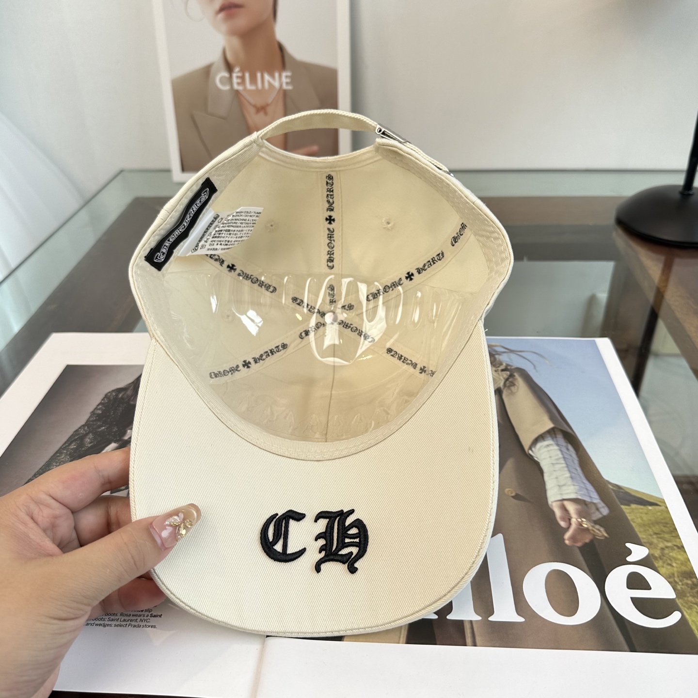 Chrome hearts 克罗心 新款十字架 高品质棒球帽，高端定制版！网红时尚博主同款！墙裂推荐！质