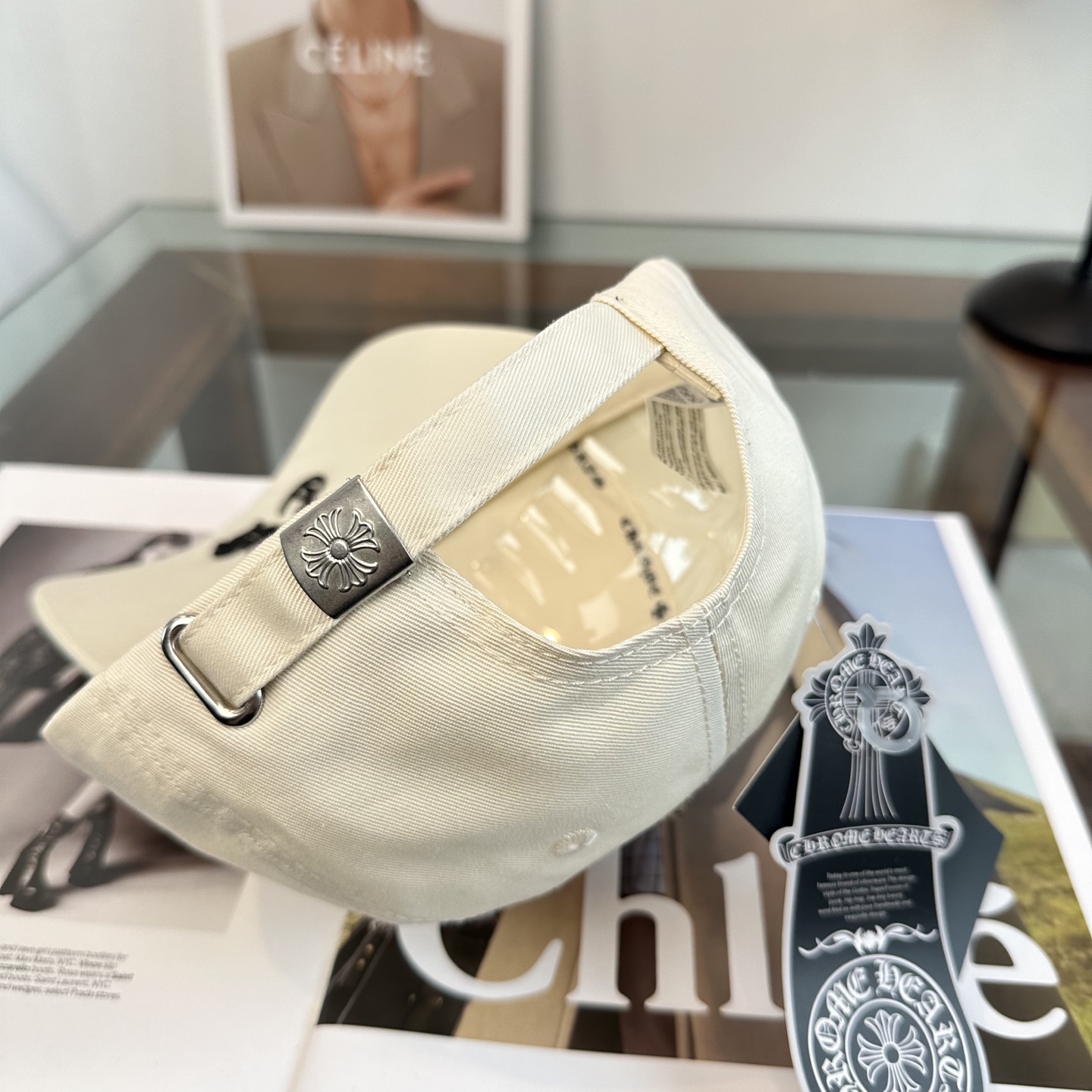 Chrome hearts 克罗心 新款十字架 高品质棒球帽，高端定制版！网红时尚博主同款！墙裂推荐！质