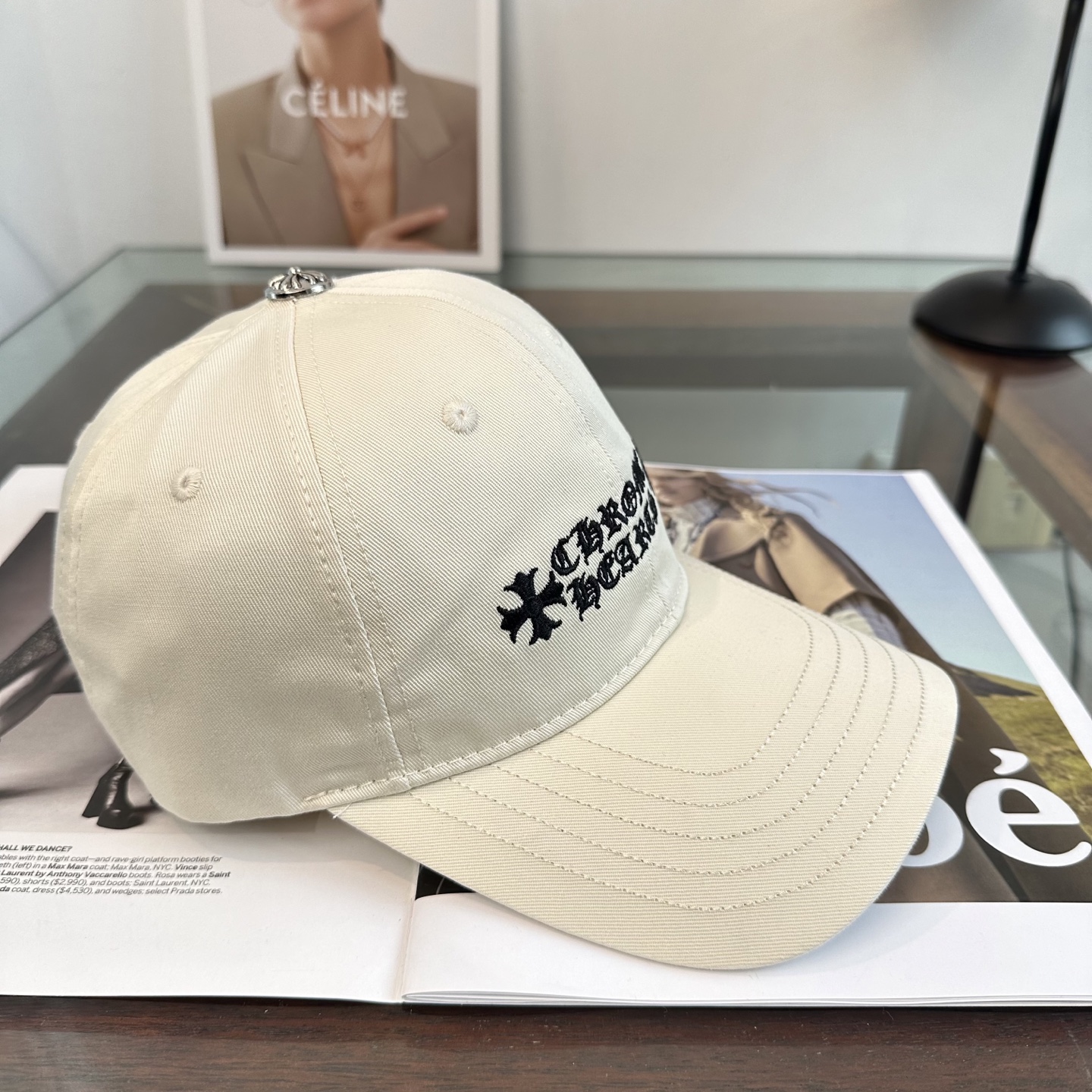 Chrome hearts 克罗心 新款十字架 高品质棒球帽，高端定制版！网红时尚博主同款！墙裂推荐！质