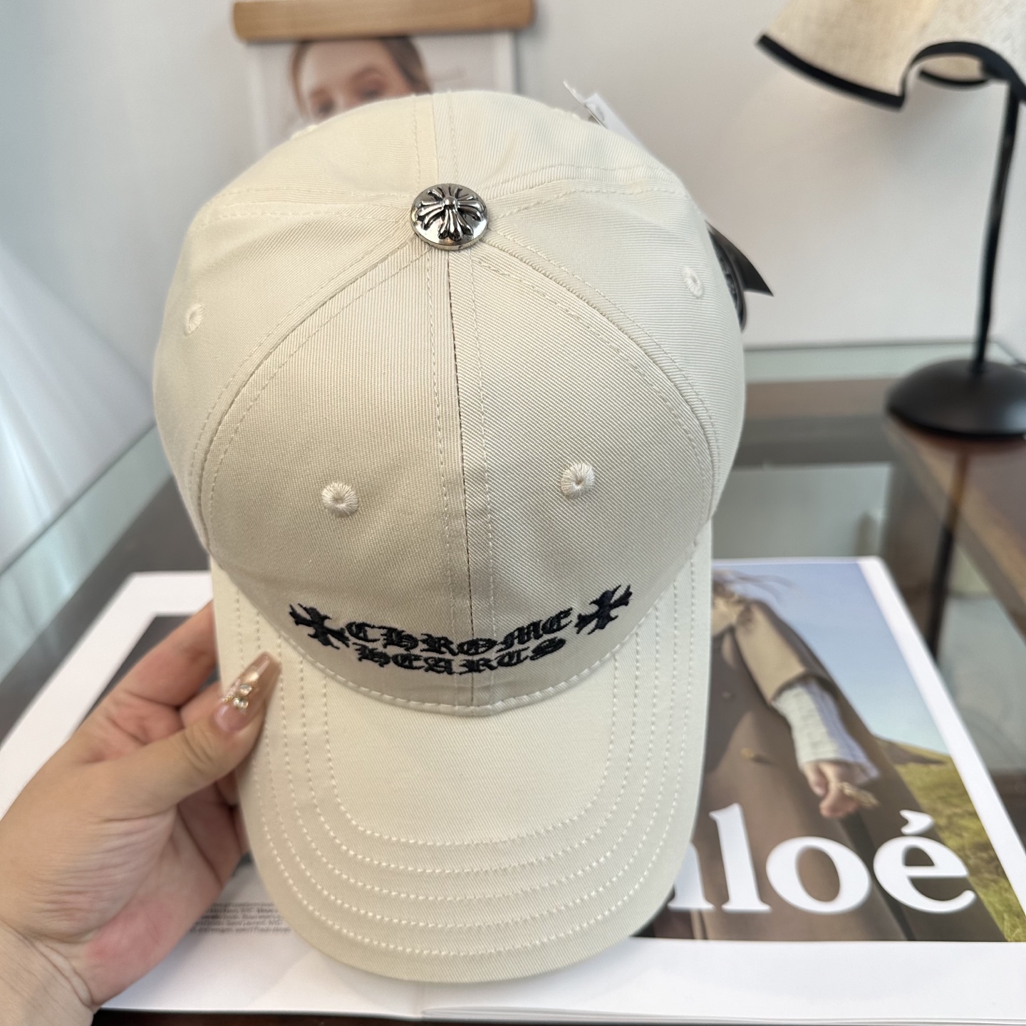 Chrome hearts 克罗心 新款十字架 高品质棒球帽，高端定制版！网红时尚博主同款！墙裂推荐！质