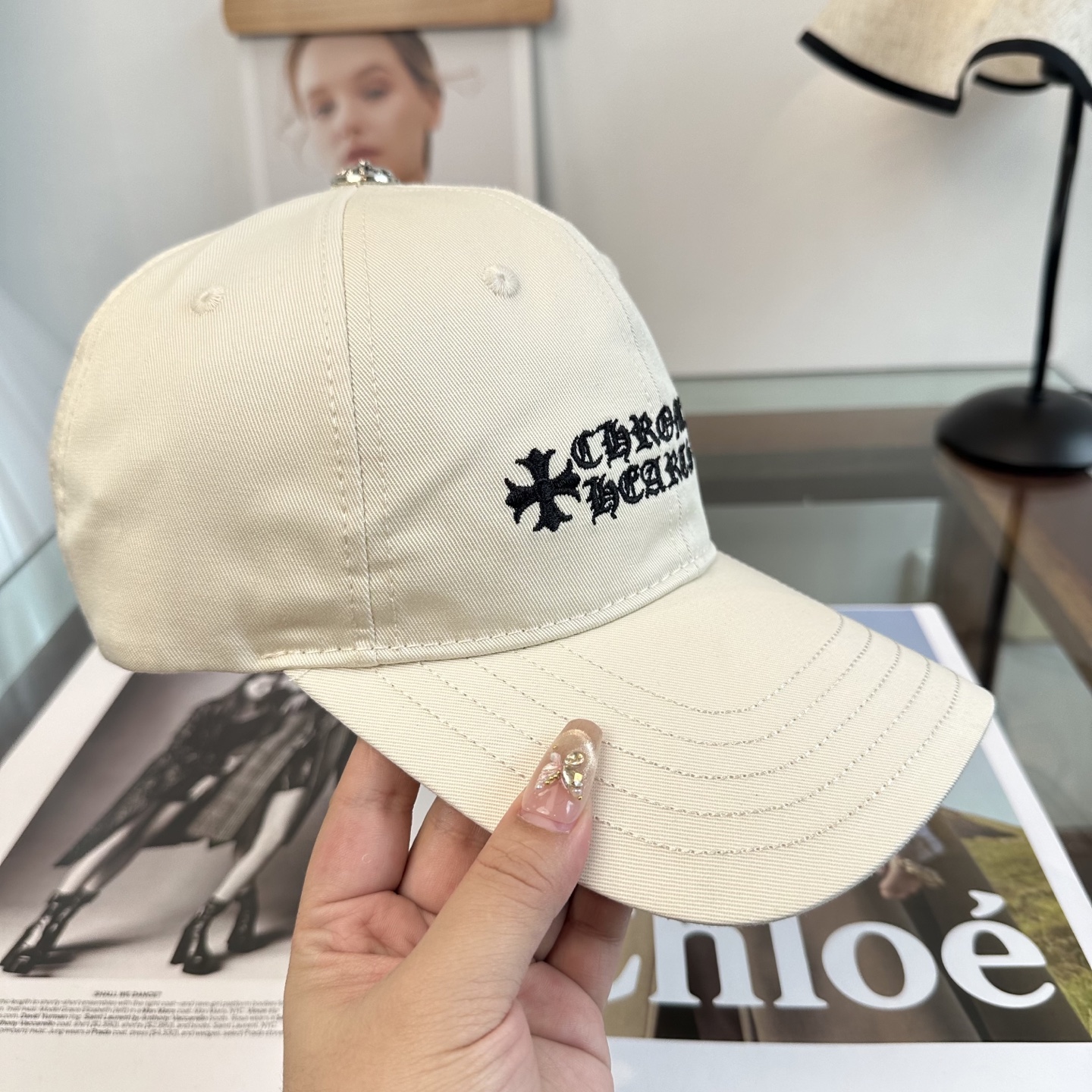 Chrome hearts 克罗心 新款十字架 高品质棒球帽，高端定制版！网红时尚博主同款！墙裂推荐！质