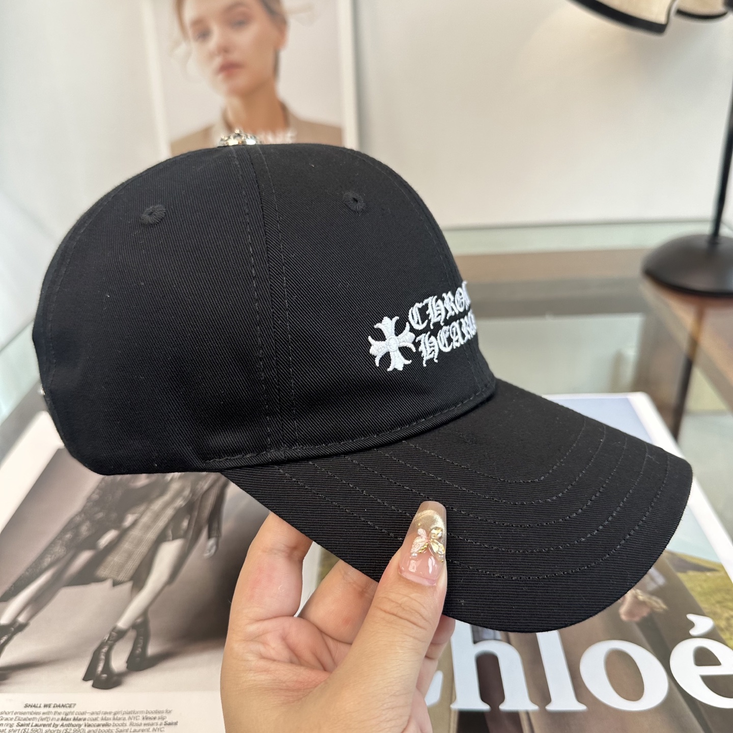 Chrome hearts 克罗心 新款十字架 高品质棒球帽，高端定制版！网红时尚博主同款！墙裂推荐！质