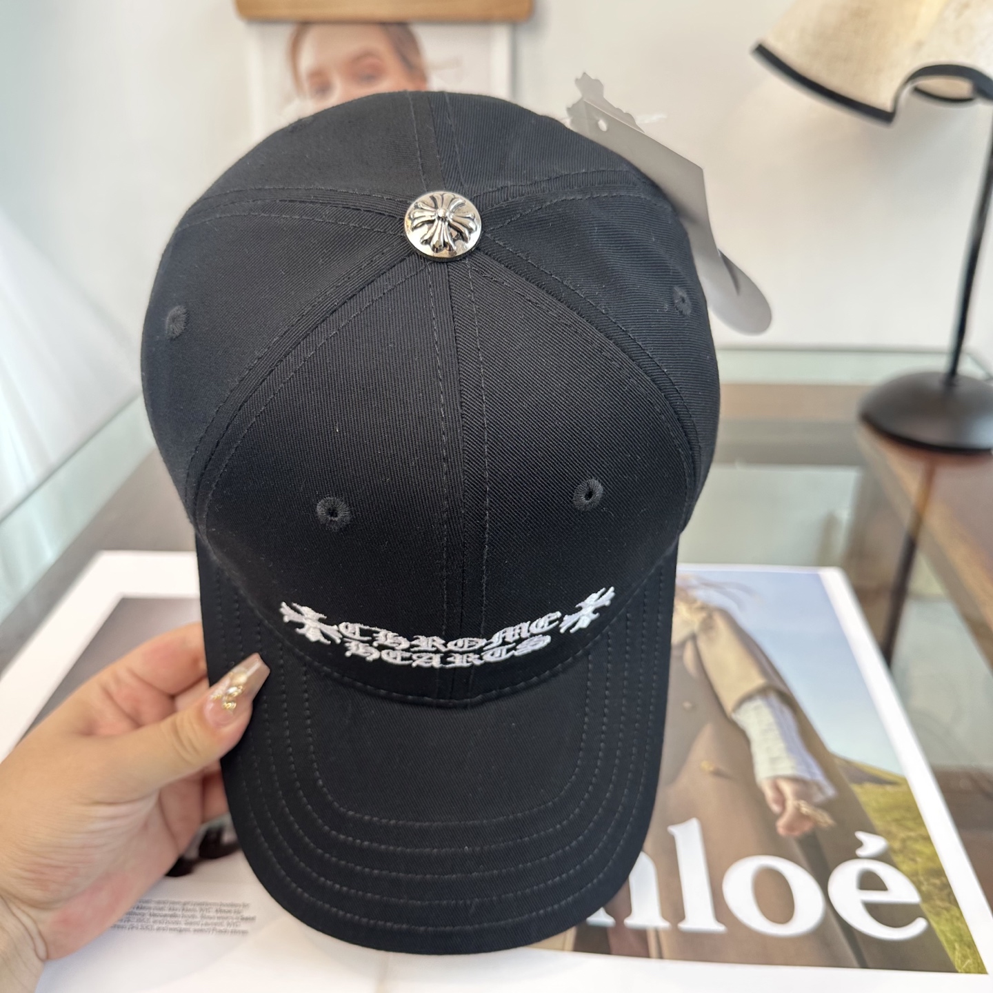 Chrome hearts 克罗心 新款十字架 高品质棒球帽，高端定制版！网红时尚博主同款！墙裂推荐！质