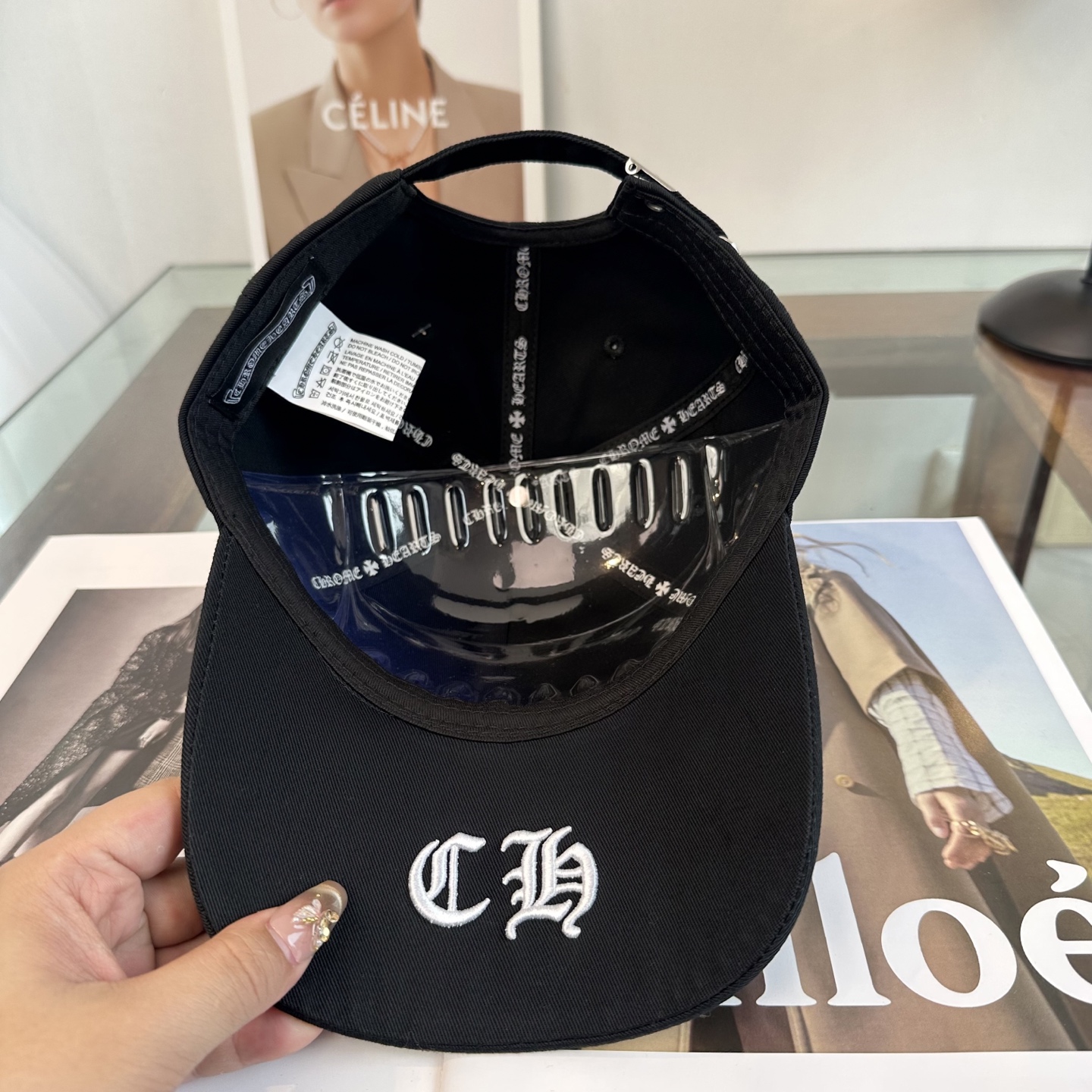 Chrome hearts 克罗心 新款十字架 高品质棒球帽，高端定制版！网红时尚博主同款！墙裂推荐！质