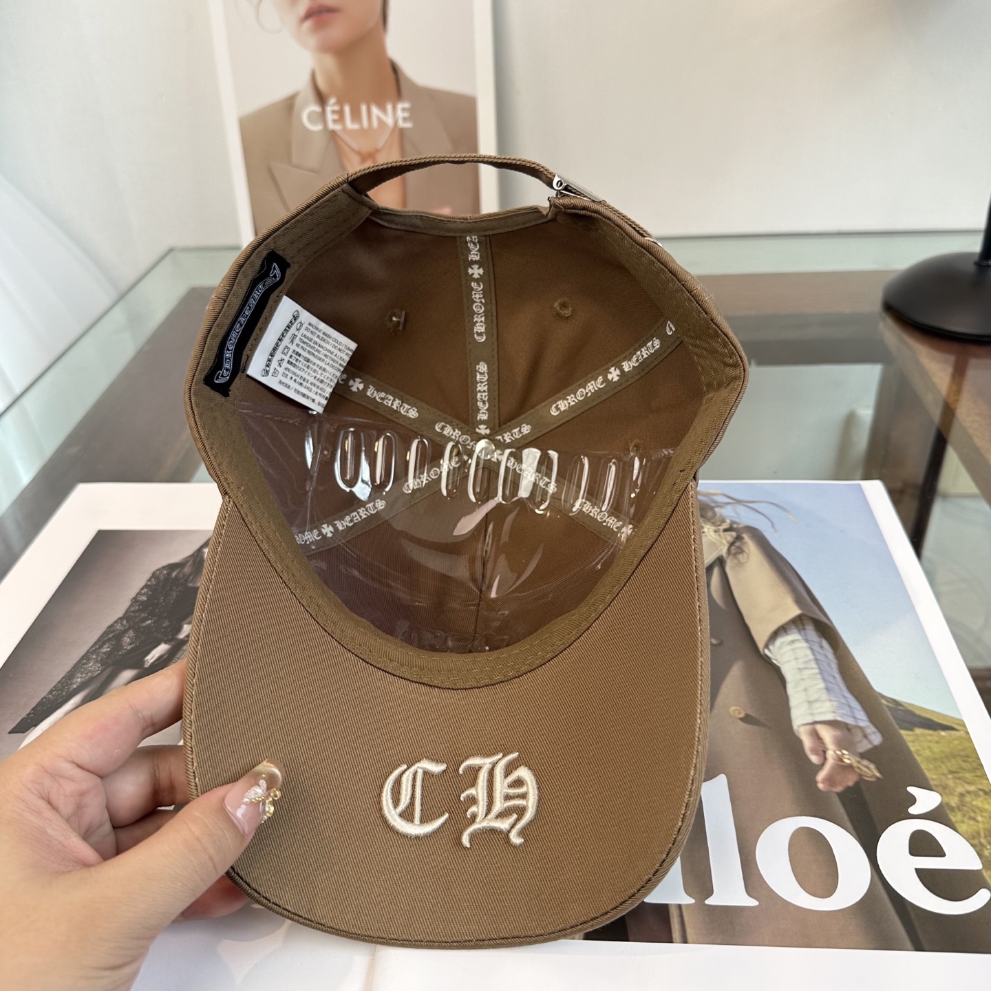 Chrome hearts 克罗心 新款十字架 高品质棒球帽，高端定制版！网红时尚博主同款！墙裂推荐！质