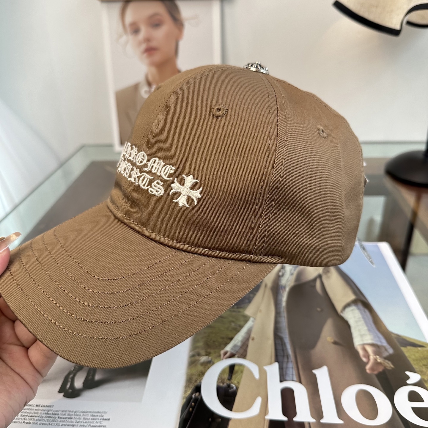 Chrome hearts 克罗心 新款十字架 高品质棒球帽，高端定制版！网红时尚博主同款！墙裂推荐！质