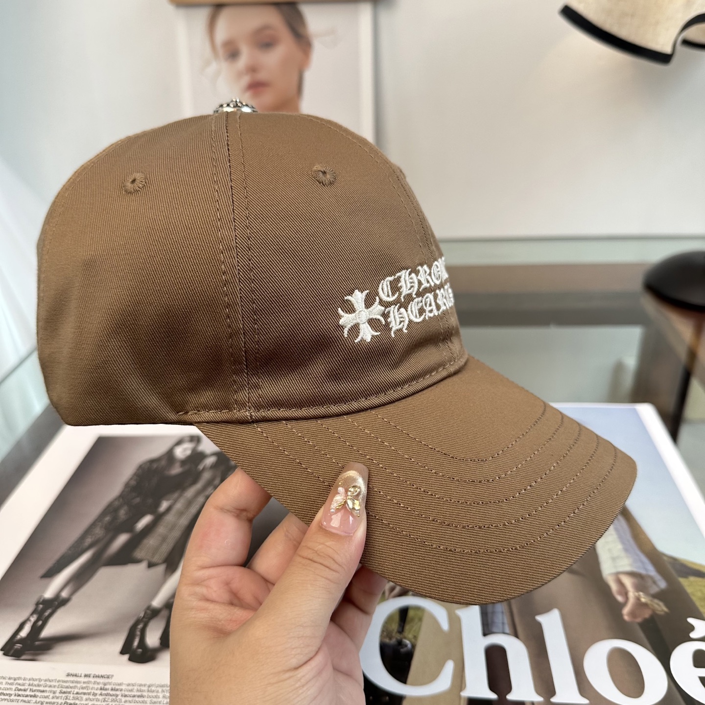 Chrome hearts 克罗心 新款十字架 高品质棒球帽，高端定制版！网红时尚博主同款！墙裂推荐！质
