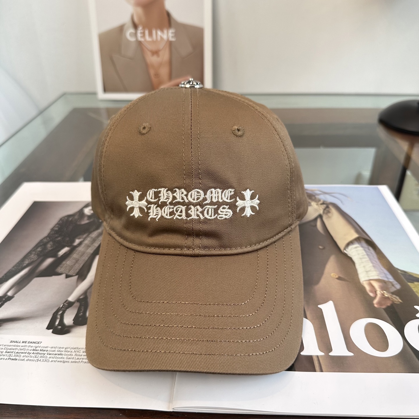Chrome hearts 克罗心 新款十字架 高品质棒球帽，高端定制版！网红时尚博主同款！墙裂推荐！质