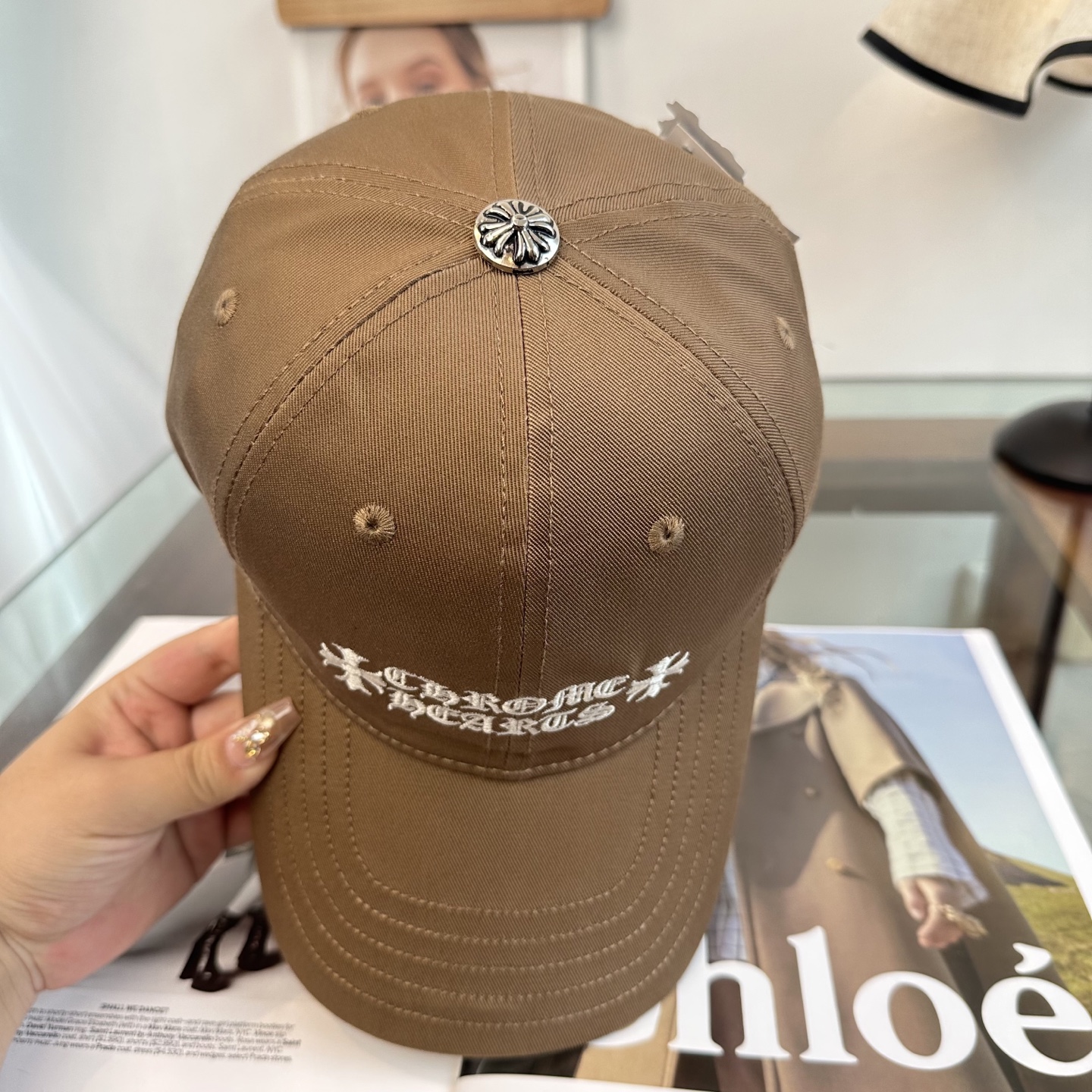 Chrome hearts 克罗心 新款十字架 高品质棒球帽，高端定制版！网红时尚博主同款！墙裂推荐！质