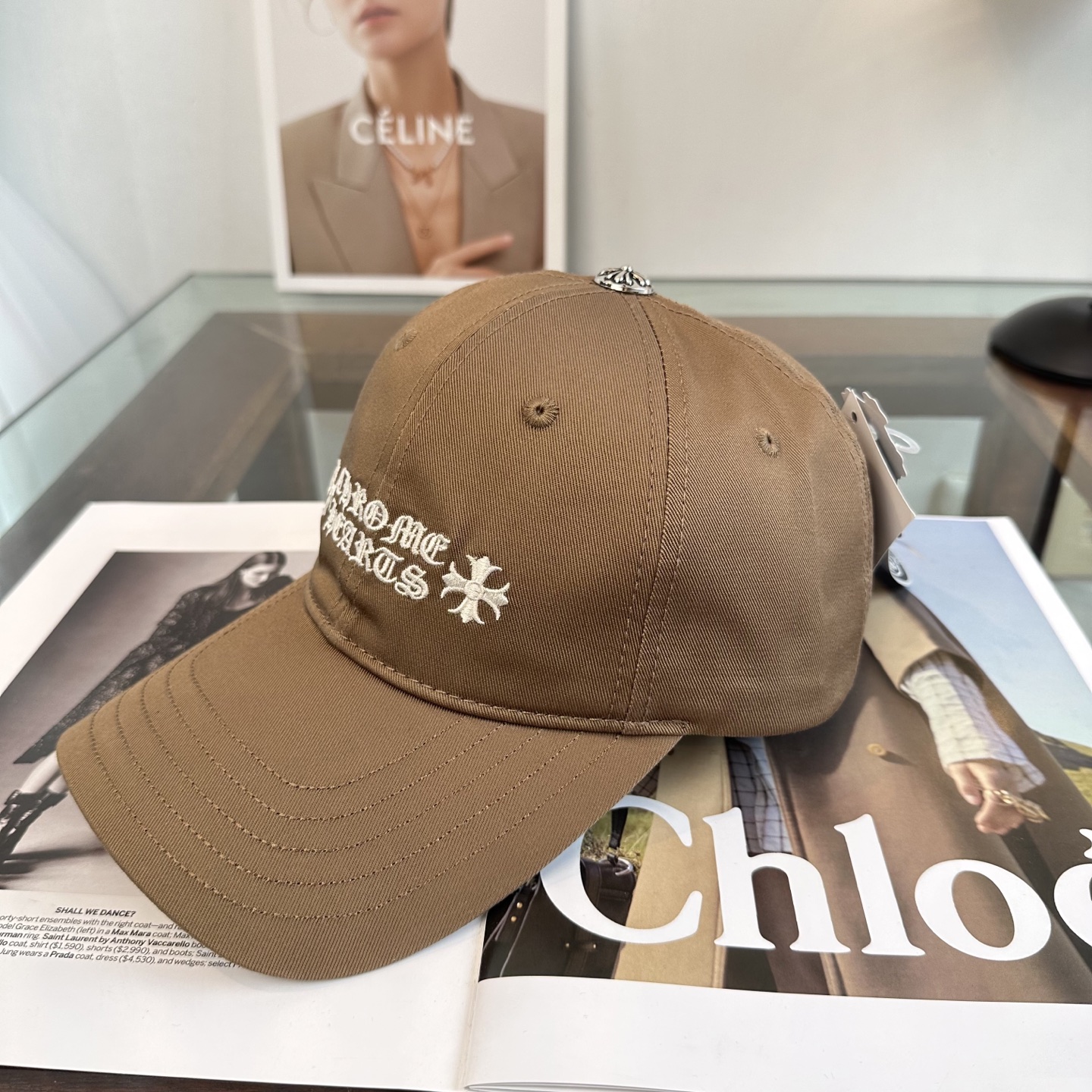Chrome hearts 克罗心 新款十字架 高品质棒球帽，高端定制版！网红时尚博主同款！墙裂推荐！质