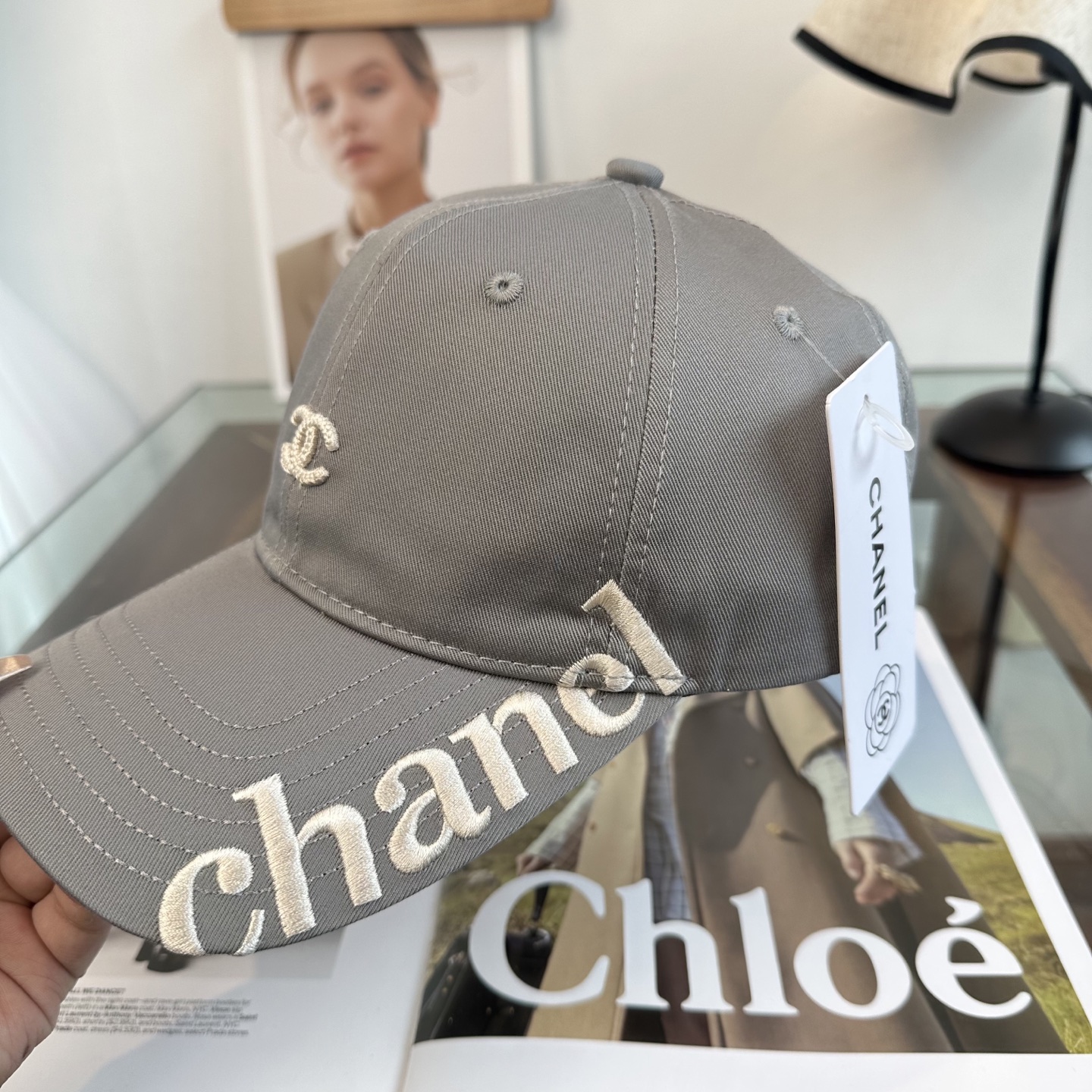 【CHANEL香奈儿】新款高级感唯美纹路小香风鸭舌帽 ，遮阳又超好搭配，出街单品 高货版本原单品质👄