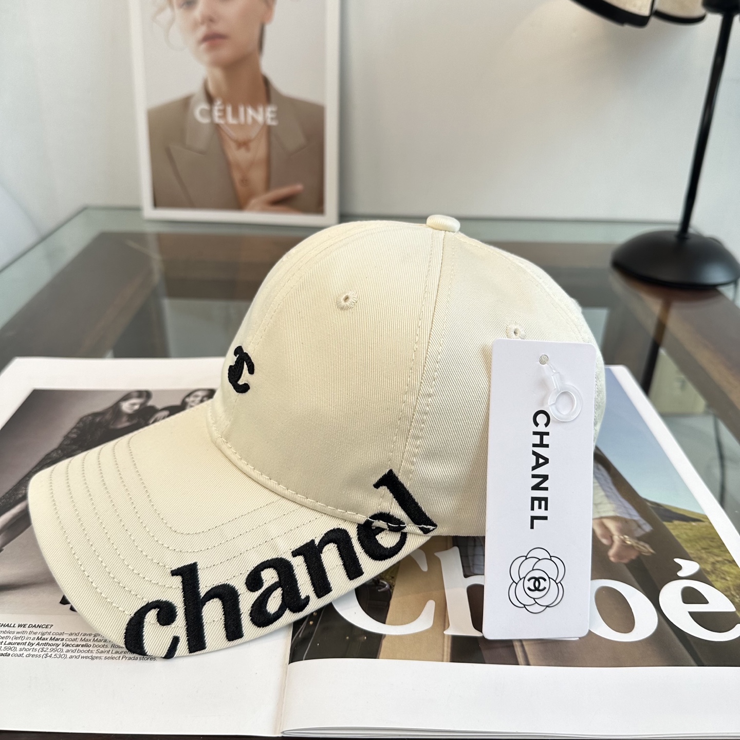 【CHANEL香奈儿】新款高级感唯美纹路小香风鸭舌帽 ，遮阳又超好搭配，出街单品 高货版本原单品质👄