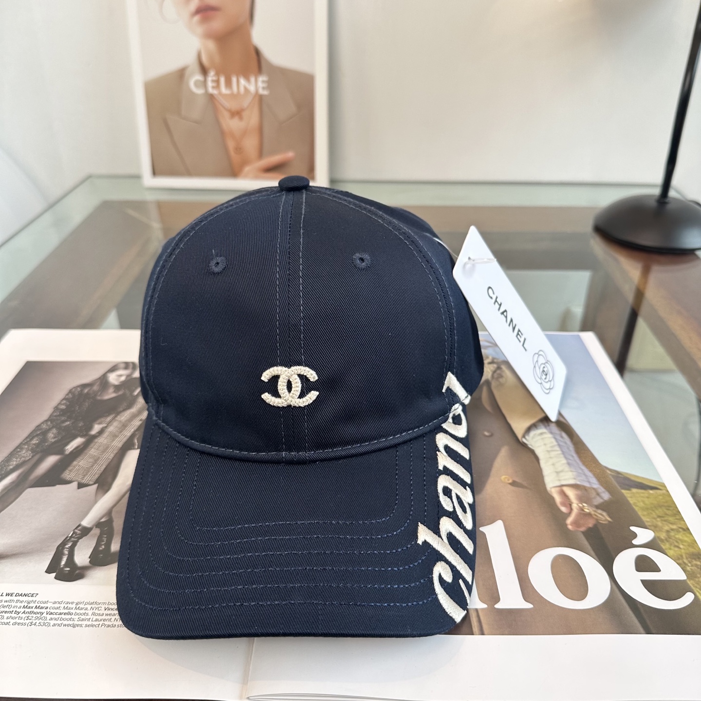 【CHANEL香奈儿】新款高级感唯美纹路小香风鸭舌帽 ，遮阳又超好搭配，出街单品 高货版本原单品质👄