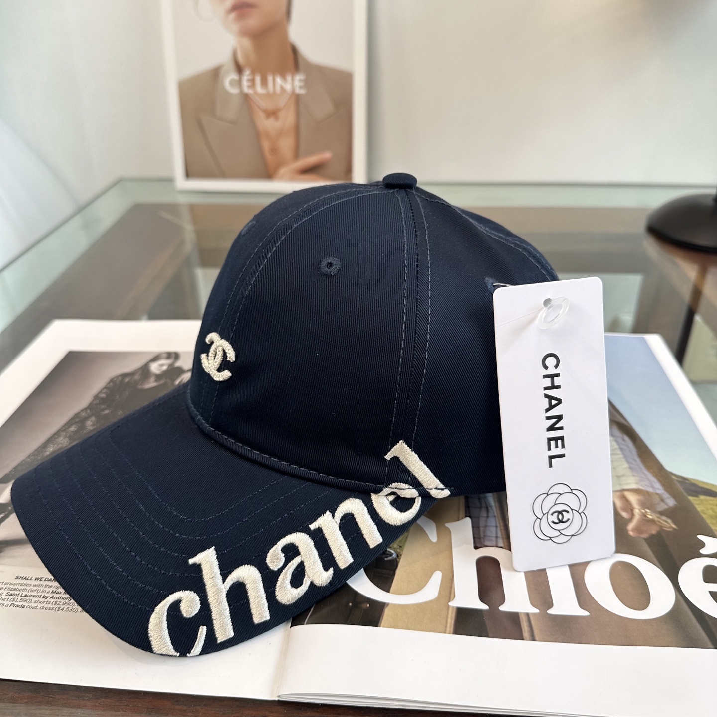 【CHANEL香奈儿】新款高级感唯美纹路小香风鸭舌帽 ，遮阳又超好搭配，出街单品 高货版本原单品质👄
