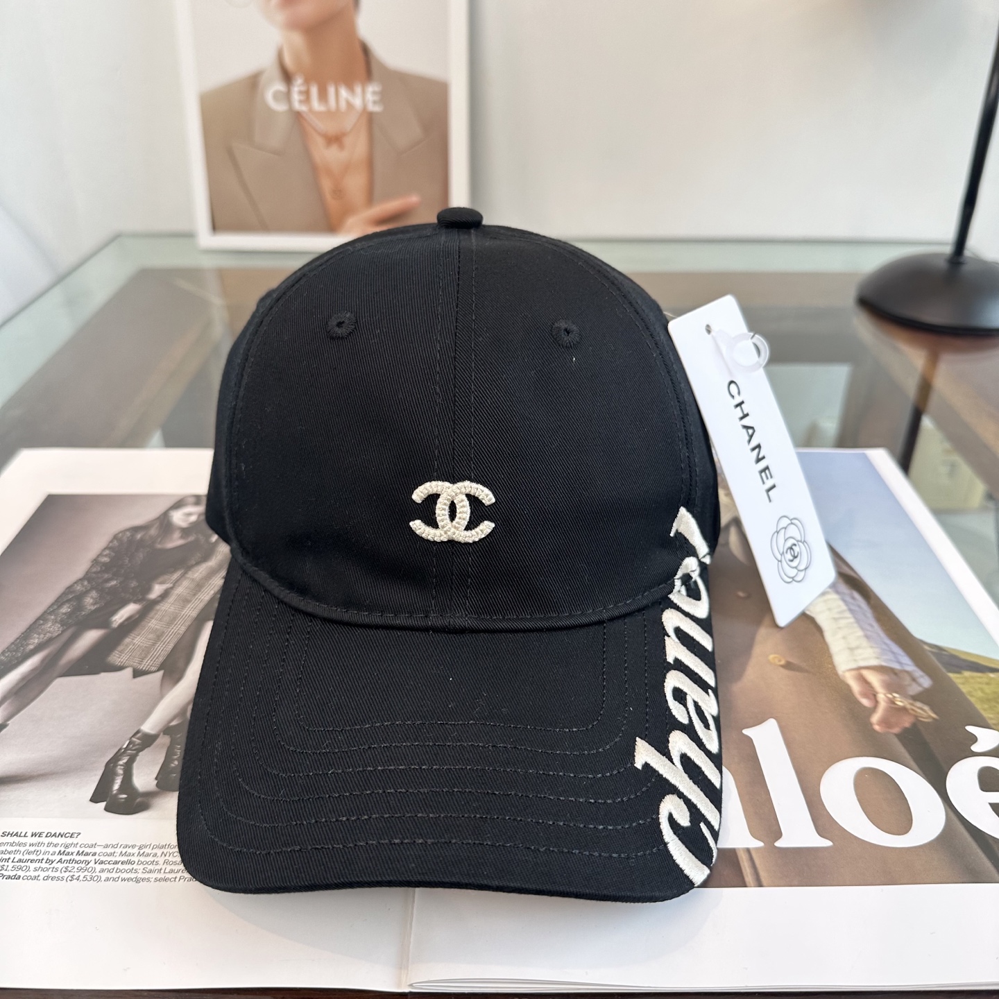 【CHANEL香奈儿】新款高级感唯美纹路小香风鸭舌帽 ，遮阳又超好搭配，出街单品 高货版本原单品质👄
