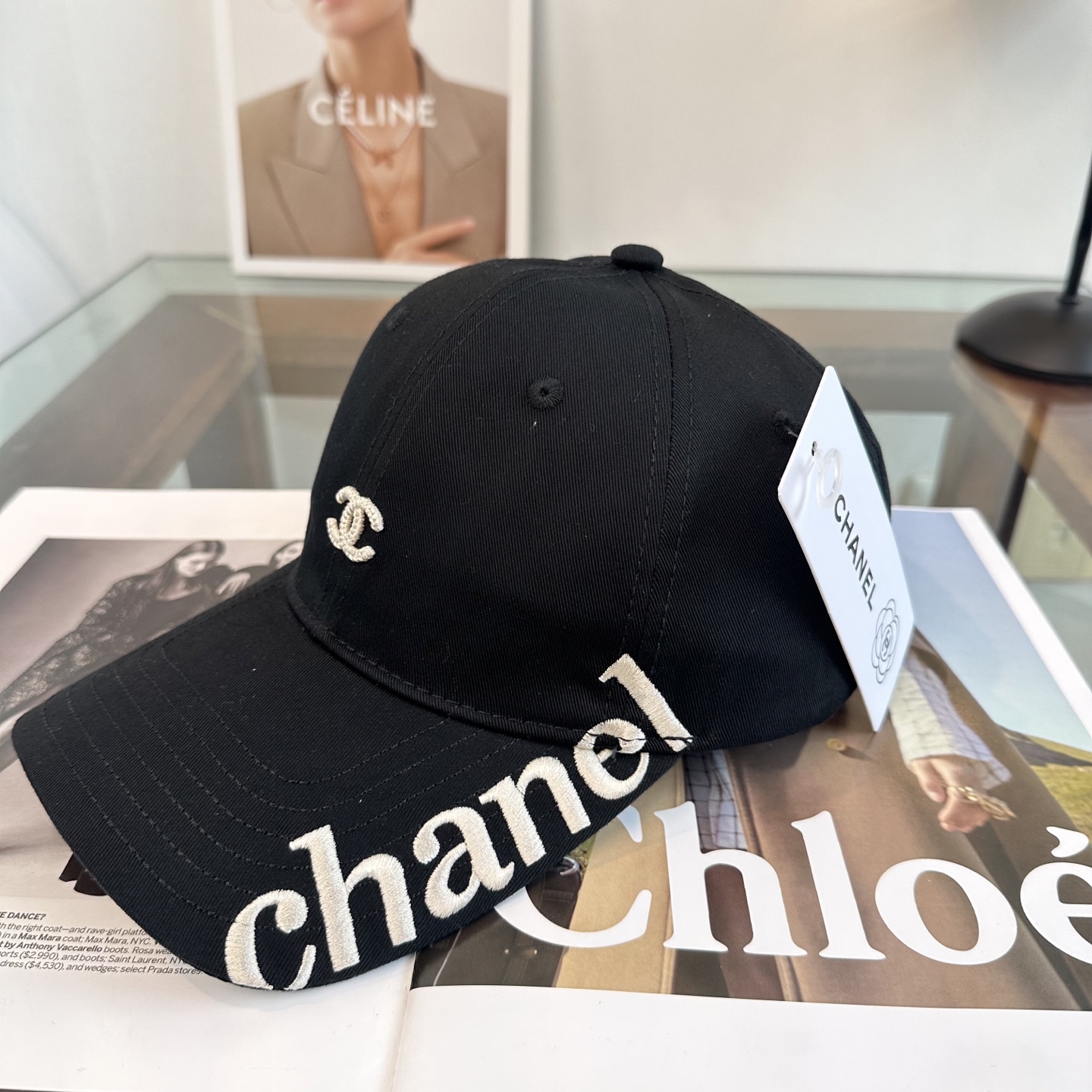 【CHANEL香奈儿】新款高级感唯美纹路小香风鸭舌帽 ，遮阳又超好搭配，出街单品 高货版本原单品质👄