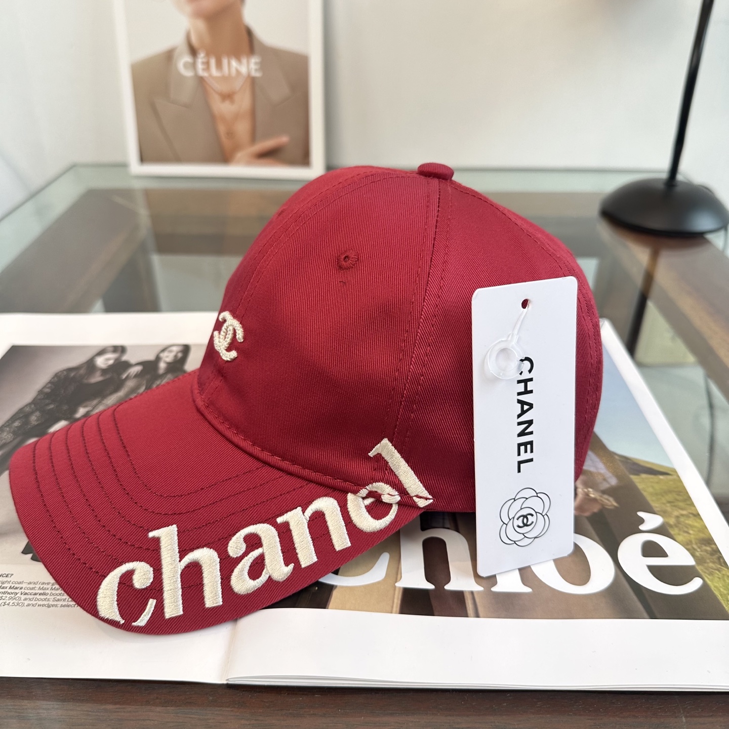 【CHANEL香奈儿】新款高级感唯美纹路小香风鸭舌帽 ，遮阳又超好搭配，出街单品 高货版本原单品质👄