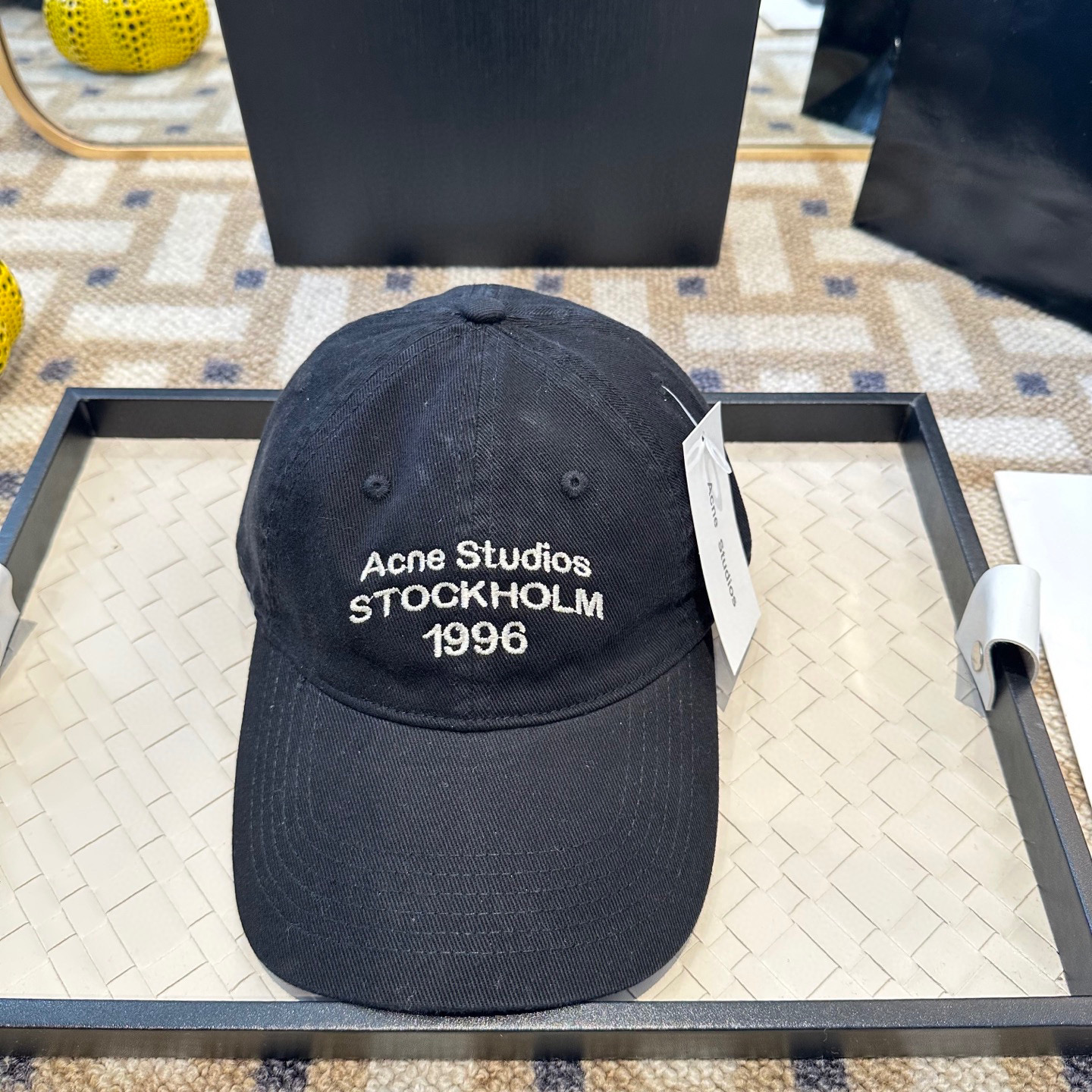 ACNE 潮牌棒球帽 简单休闲风的棒球帽 减龄百搭 适配度很高！简单随性~出街拍照拗造型非常加分~男女同