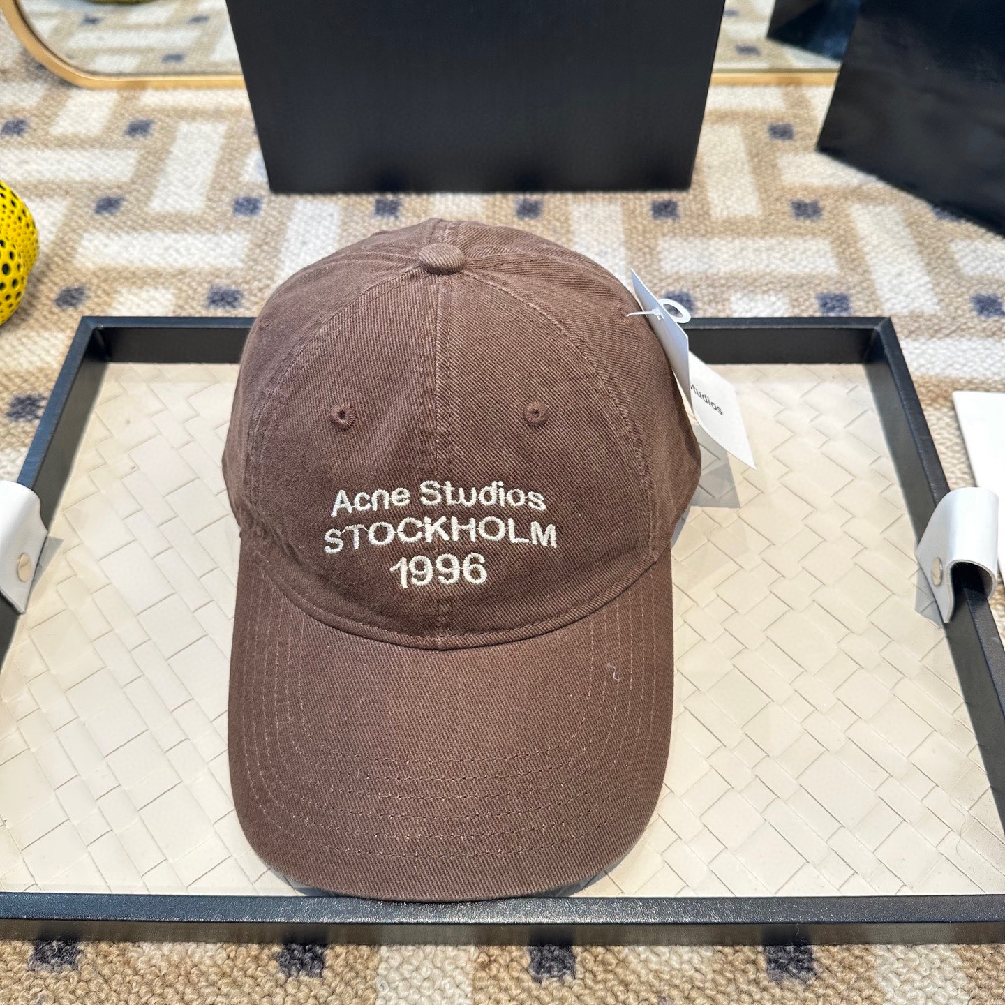 ACNE 潮牌棒球帽 简单休闲风的棒球帽 减龄百搭 适配度很高！简单随性~出街拍照拗造型非常加分~男女同