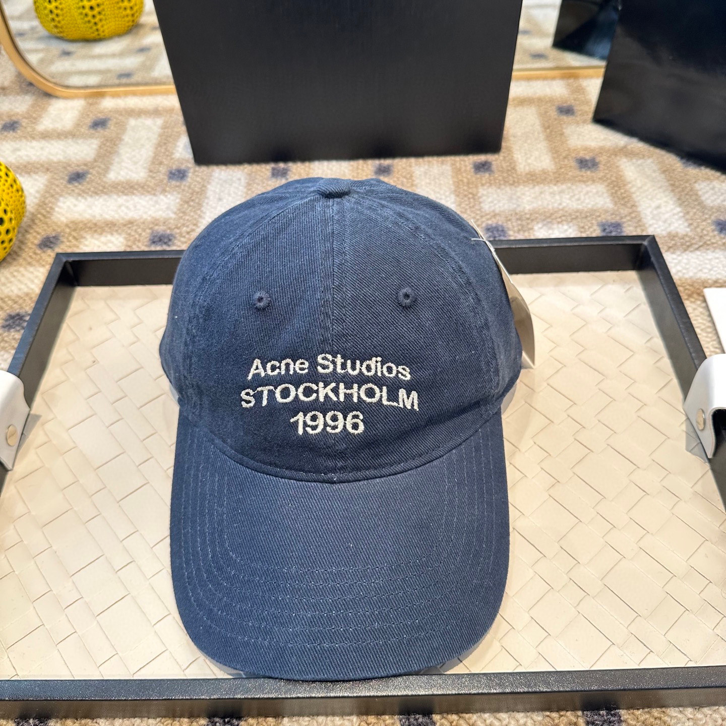 ACNE 潮牌棒球帽 简单休闲风的棒球帽 减龄百搭 适配度很高！简单随性~出街拍照拗造型非常加分~男女同