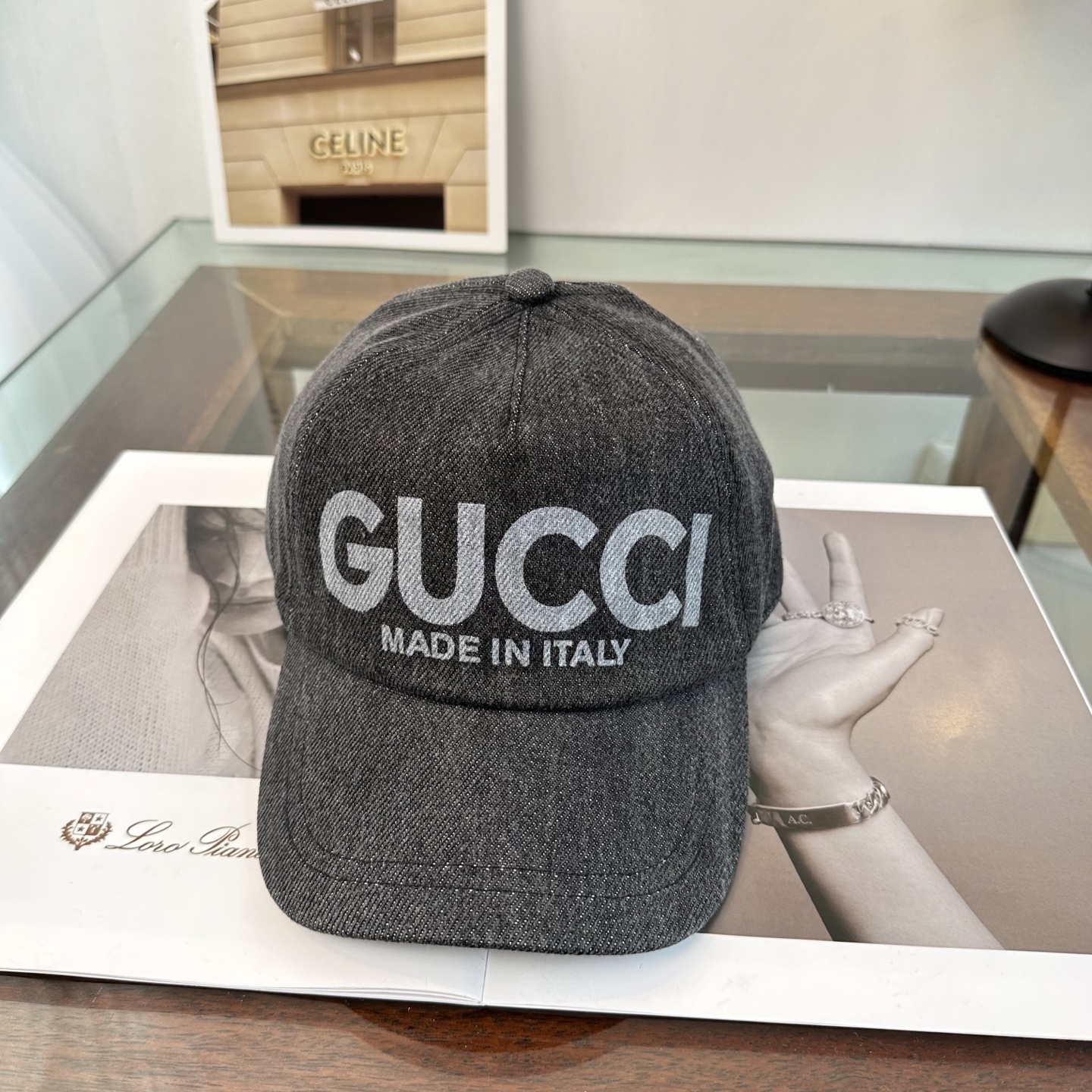 GUCCI古奇棒球帽 2026新款 工艺非常精美 高档大气上档次！低调奢华，方便携带！